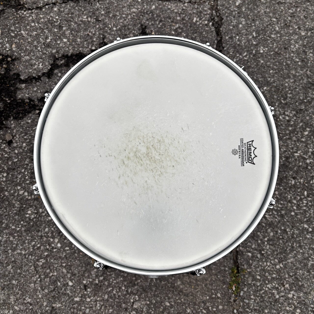 1962 Ludwig Jazz Festival 5.5x14" Snare Drum – Silver Sparkle USED SNARE DRUMS LUDWIG