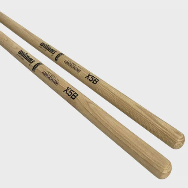 Williams 5B Standard Series Drum Sticks, American Hickory (DS-WST-5B)