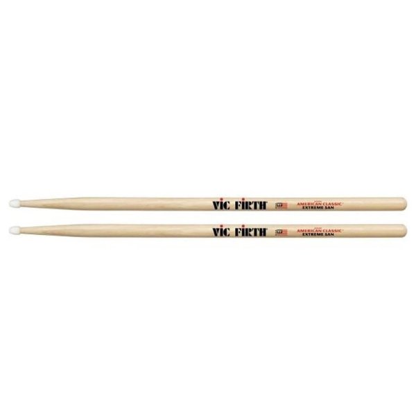 Vic Firth 5 AN American Classic Drum Sticks, Nylon Tip (5AN)