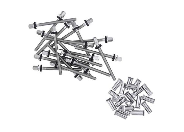 DW True-Pitch 50 Rods for 6" Snare w/ Receivers, 20 Pack (DWSMTP50S6) NOS