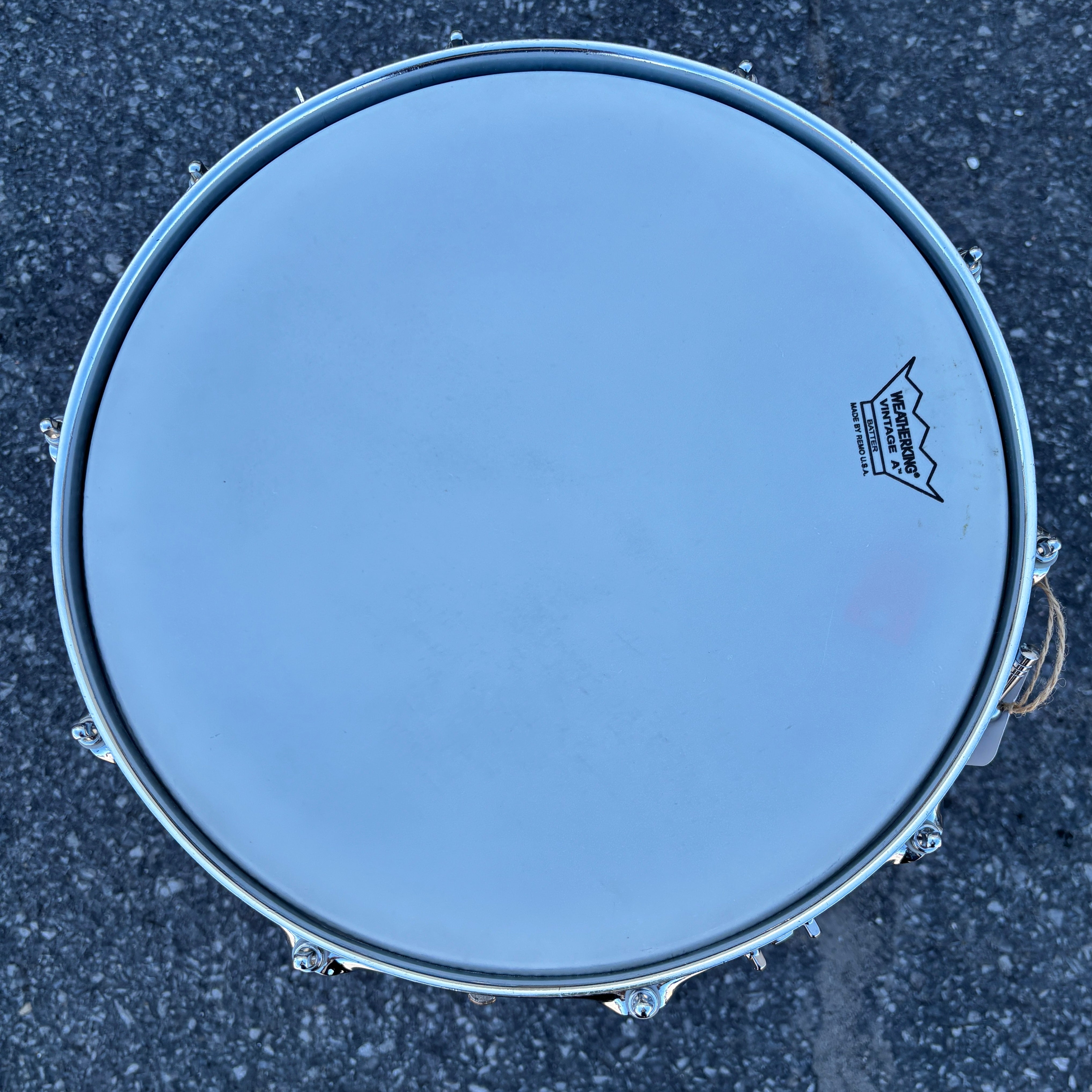 Ludwig No. 400 “Super Ludwig” 5x14 Chrome Over Brass Snare Drum