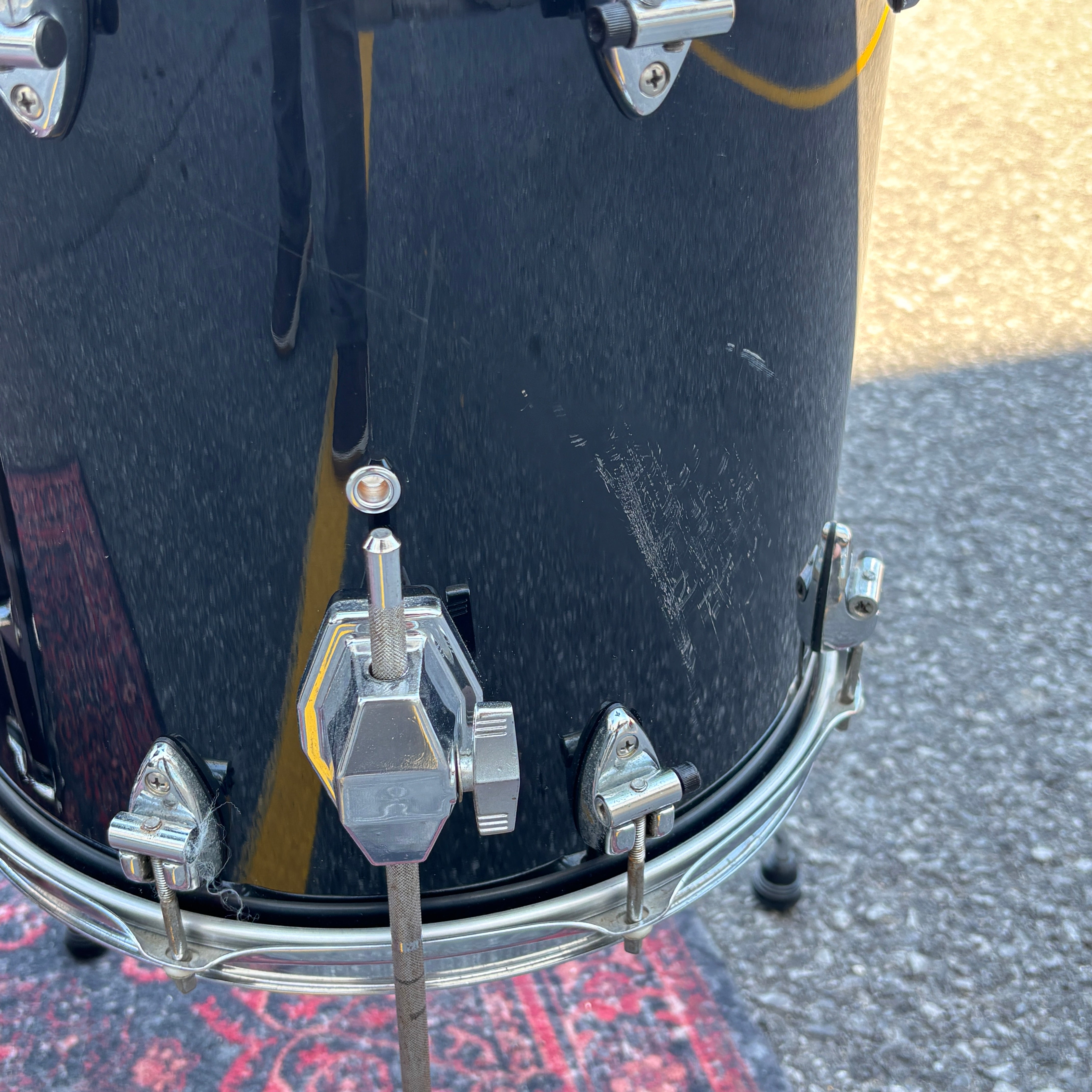 Ayotte Vancouver Era 4pc Drum Kit Black Gloss