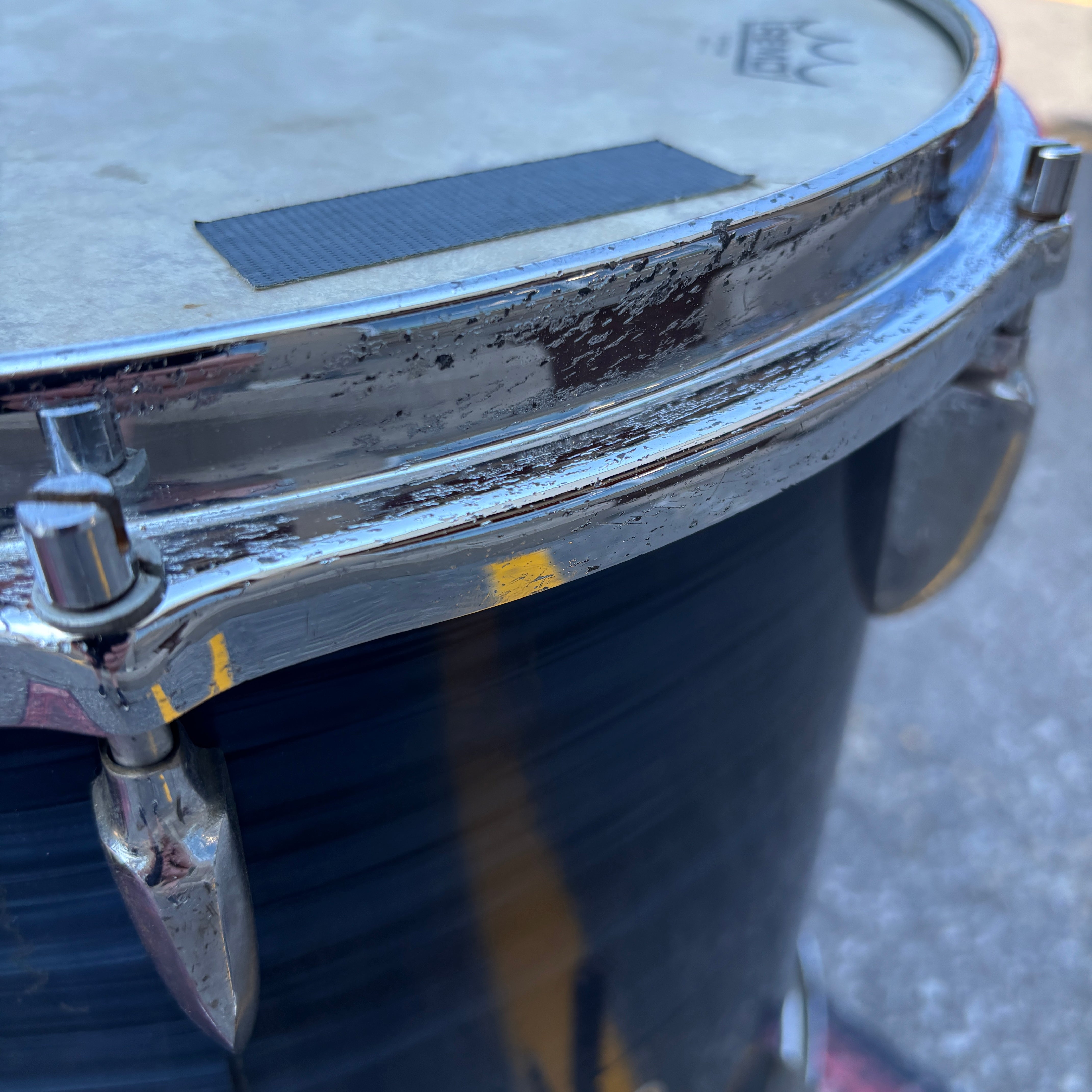 Vintage Sonor Teardrop Drum Set – Blue Marble Wrap