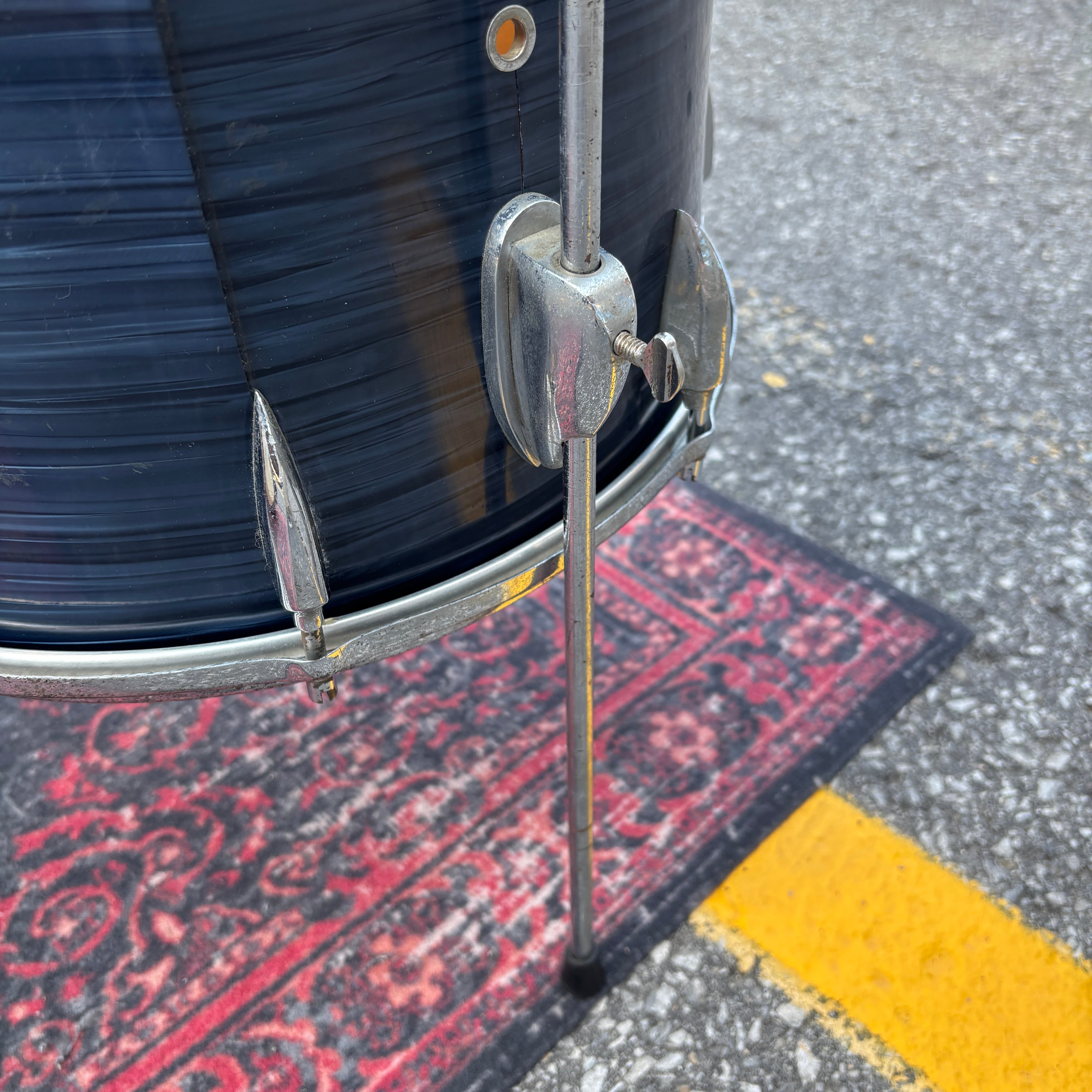 Vintage Sonor Teardrop Drum Set – Blue Marble Wrap