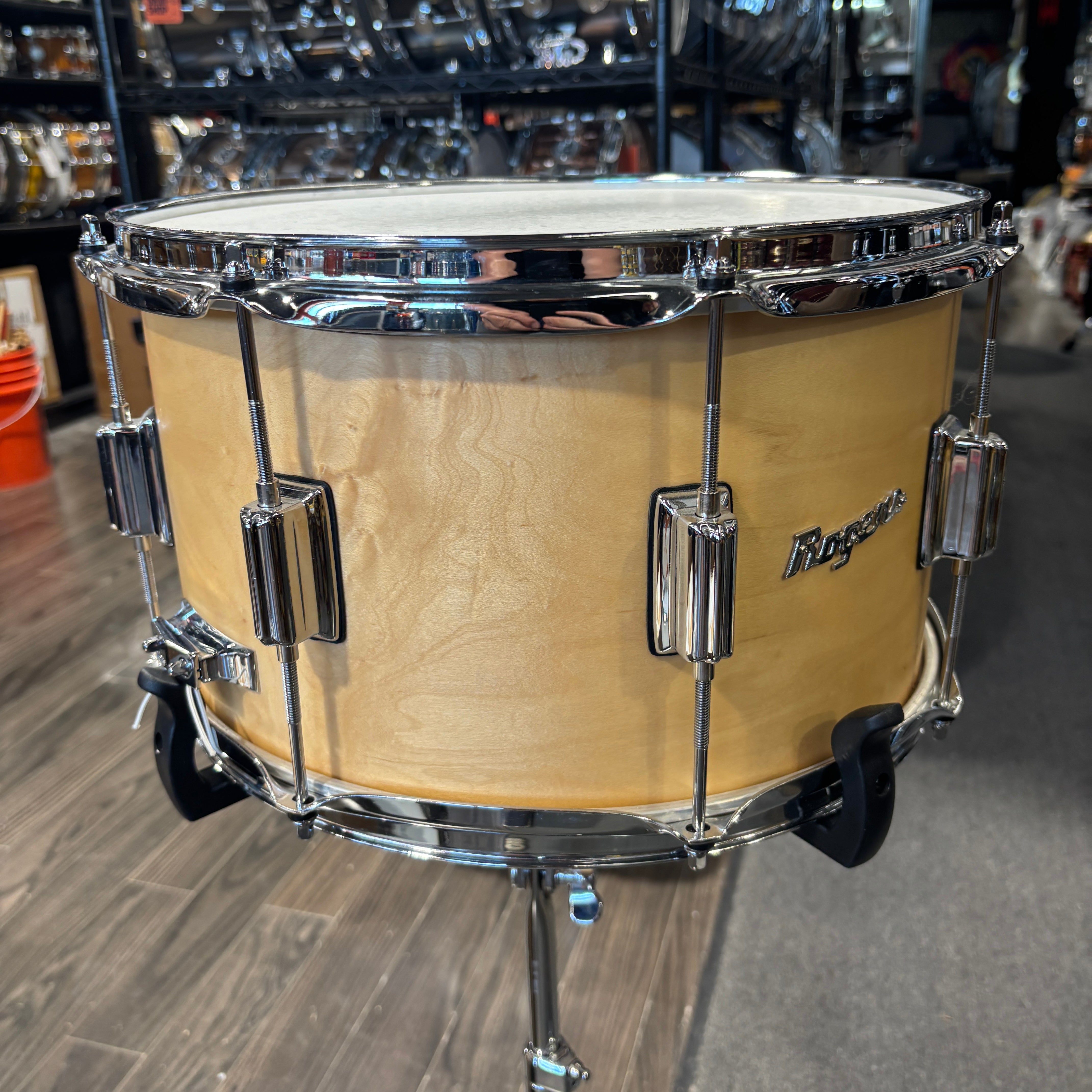 Rogers 8x14 Satin Natural Powertone (Used)