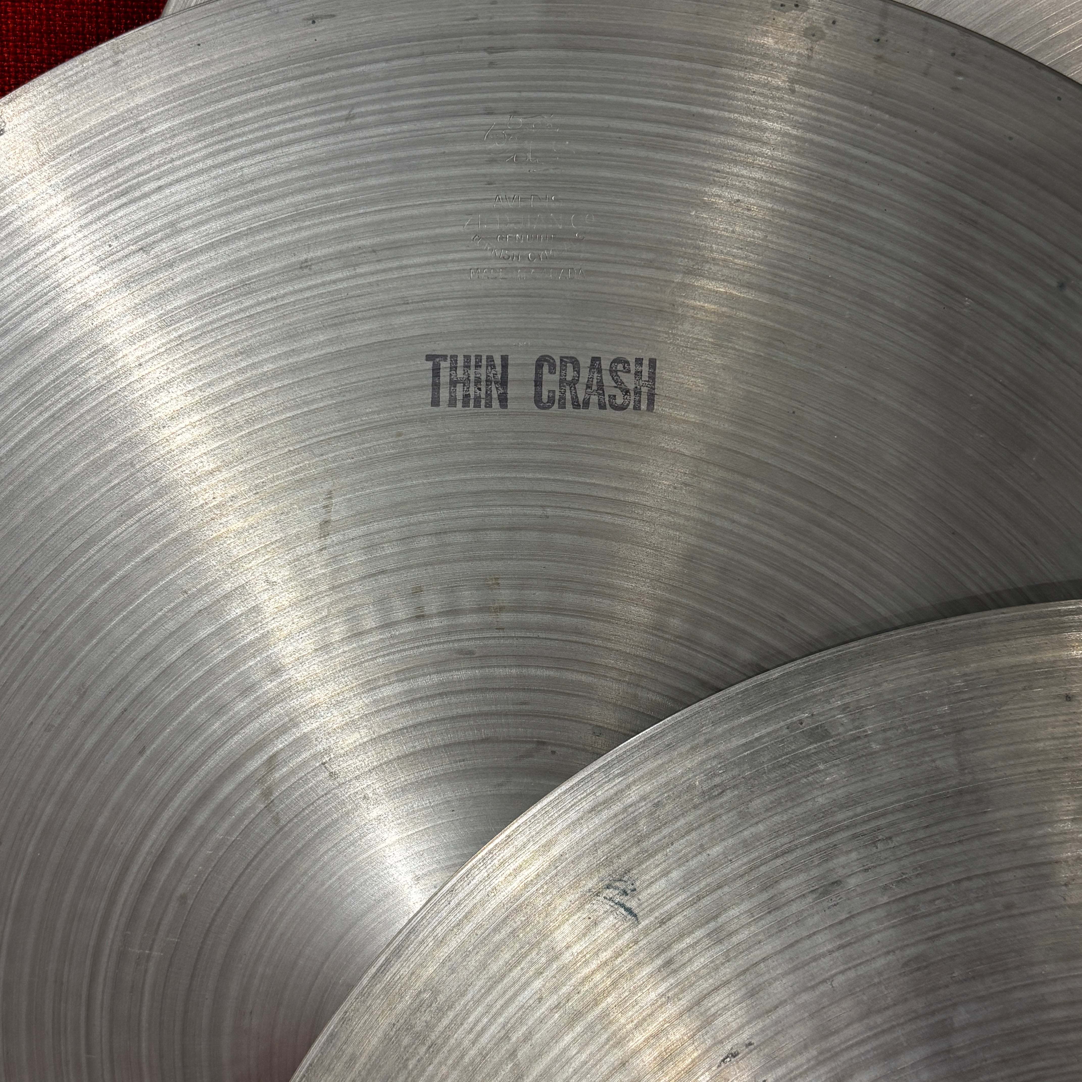 Vintage 1970s Canadian-Made Avedis Zildjian Cymbal Set