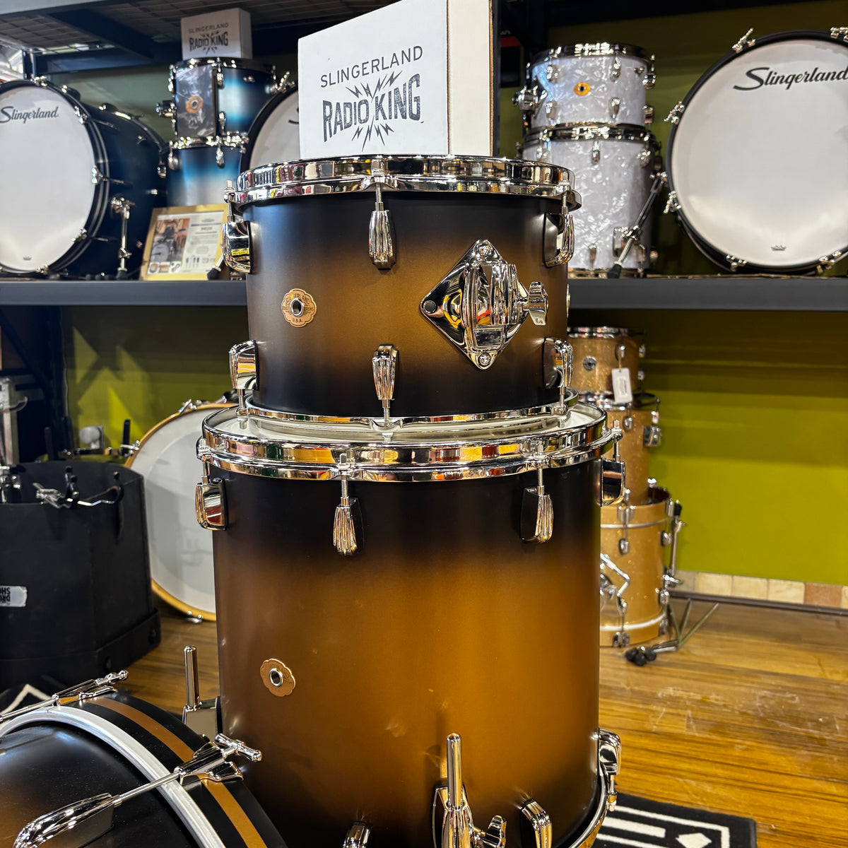 Slingerland Radio King by DW 3-Piece Drum Kit – 13/16/22 – Lightly Used
