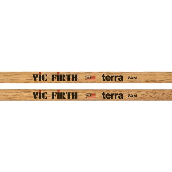 Vic Firth American Classic 7ATN Terra Series Drum Sticks, 4-Pair Value Pack (P7ATN4PK)