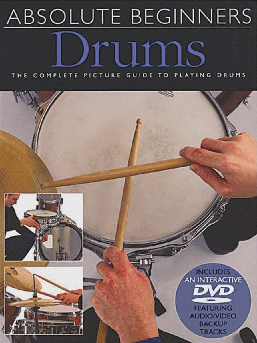 Absolute Beginners Drums: the complete picture guide to playing drums BOOKS VIDEOS DVD MAGAZINE Not specified