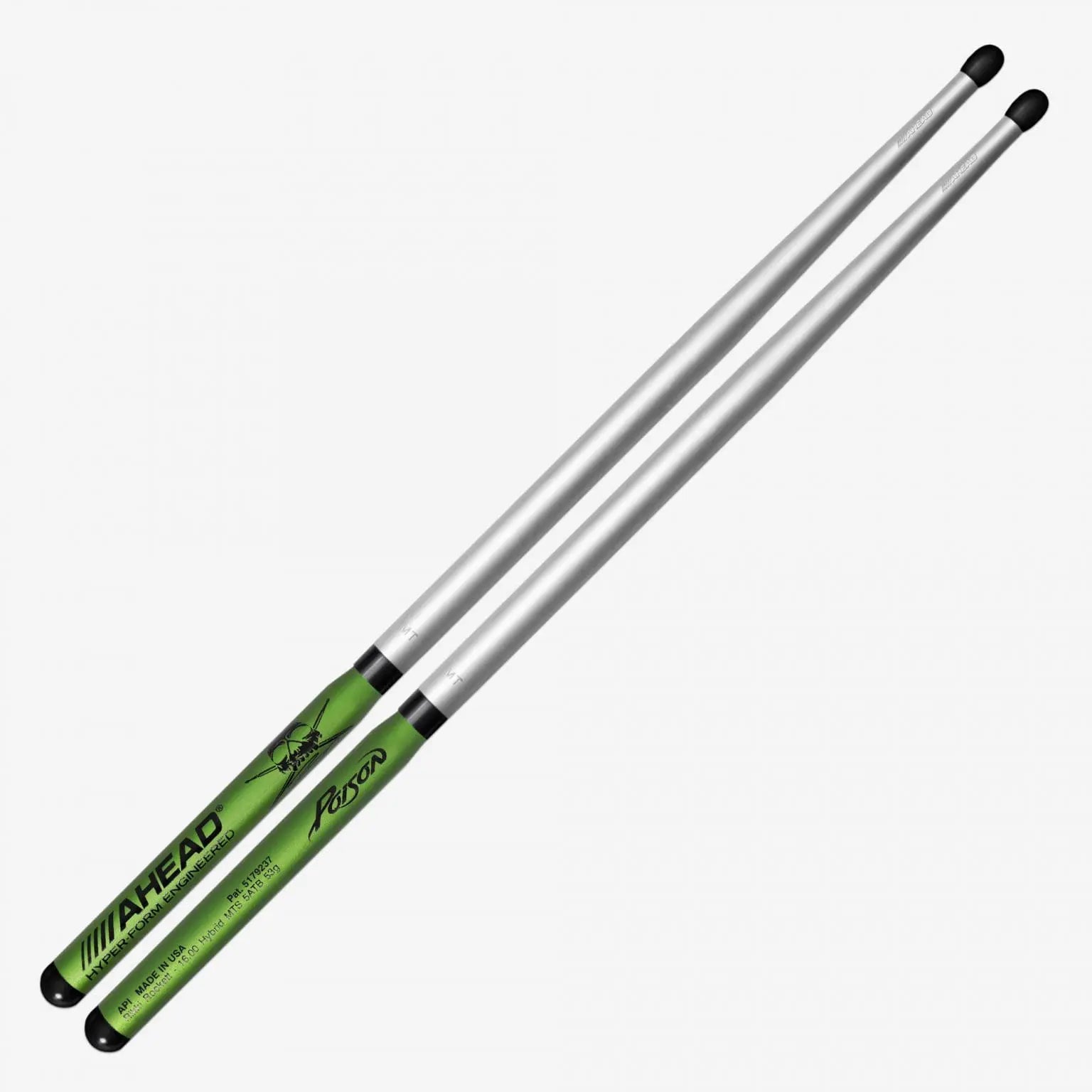 AHEAD Rikki Rockett "Poison" Drum Sticks (RR) DRUM STICKS Ahead