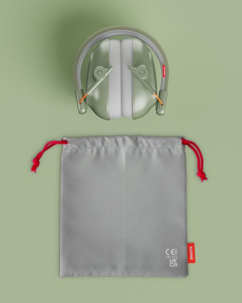 Alpine Hearing Protection Muffy Kids Earmuffs, Green (MUFFYGREEN) NEW DRUM ACCESSORIES Alpine Hearing Protection