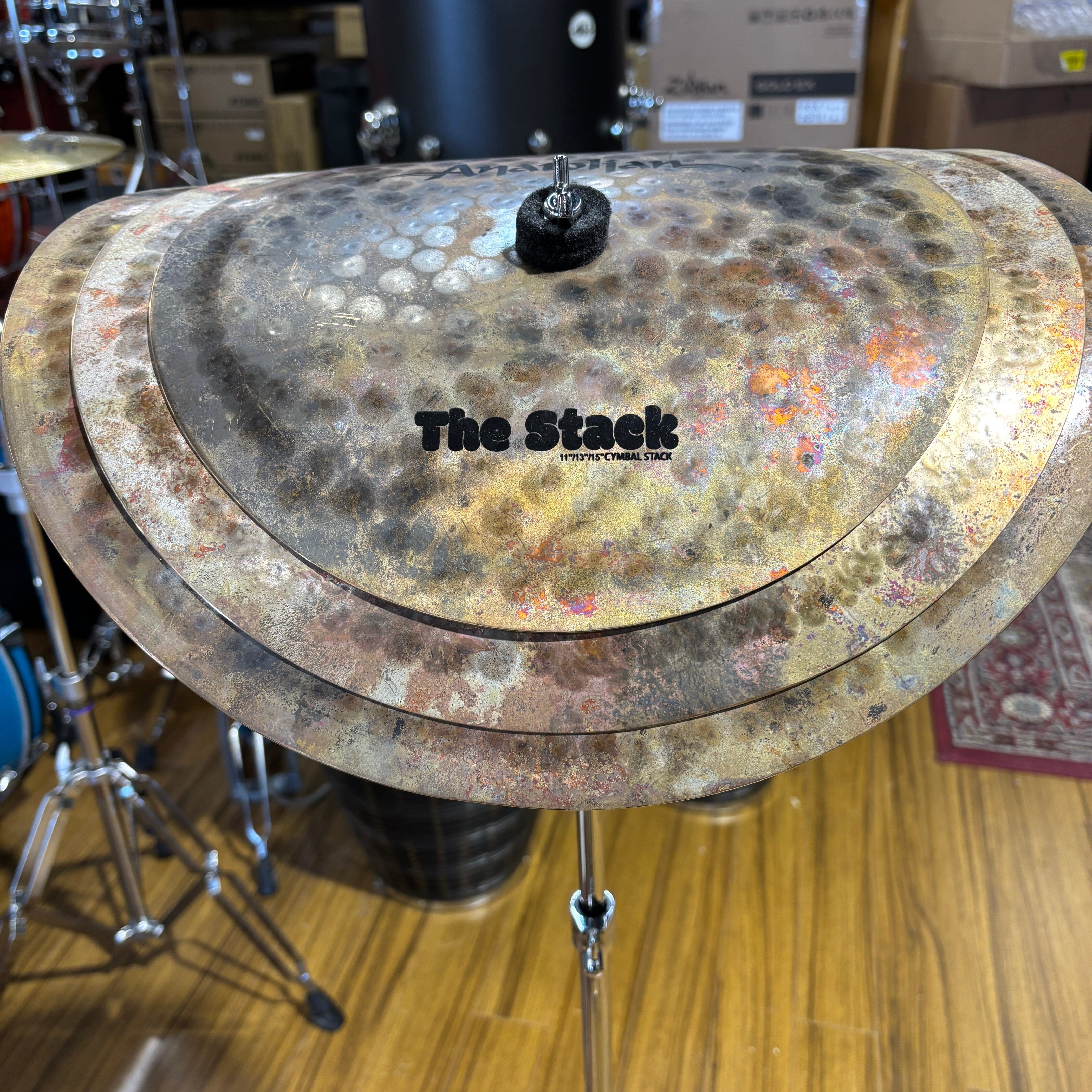 Anatolian The Stack Cymbal Set 11" 13" 15" NEW CYMBALS OTHER Anatolian