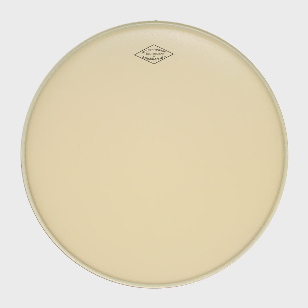 Aquarian 14" Modern Vintage Thin Coated Drum Head (MOTC-T14) DRUM SKINS Aquarian