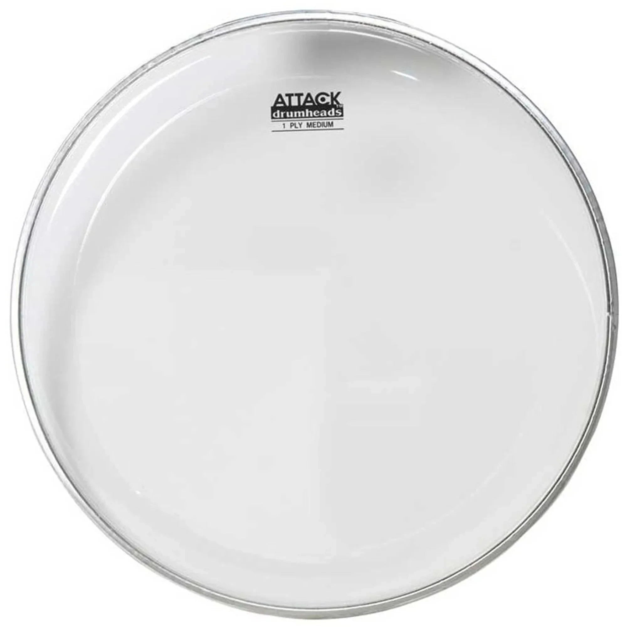ATTACK 10" 1 Ply Medium Drum Head, Clear (DHA10) DRUM SKINS Attack