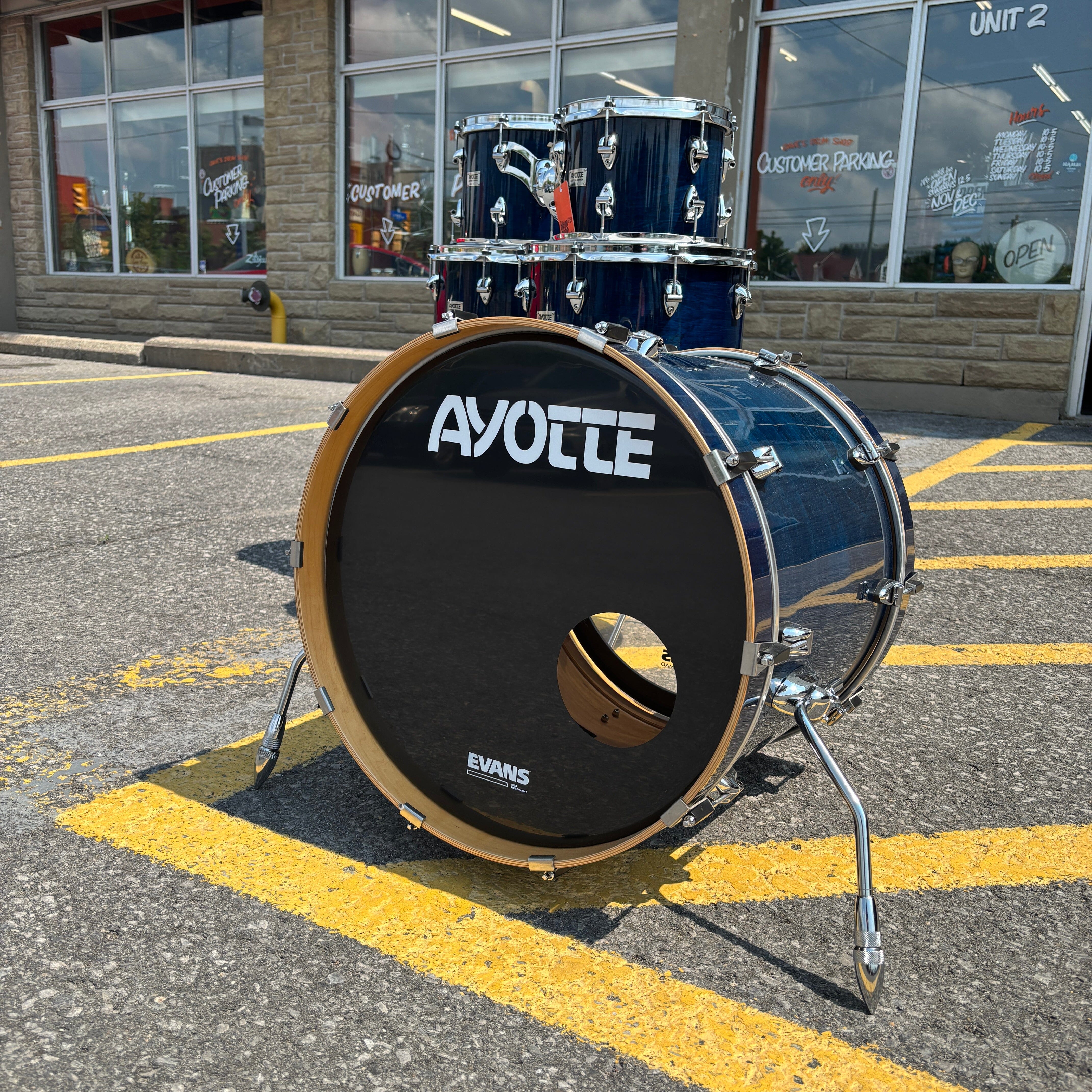 Ayotte 5 pc. Kit Ray Era 10/12/14/16/20 CONSIGNMENT DRUM KIT Ayotte