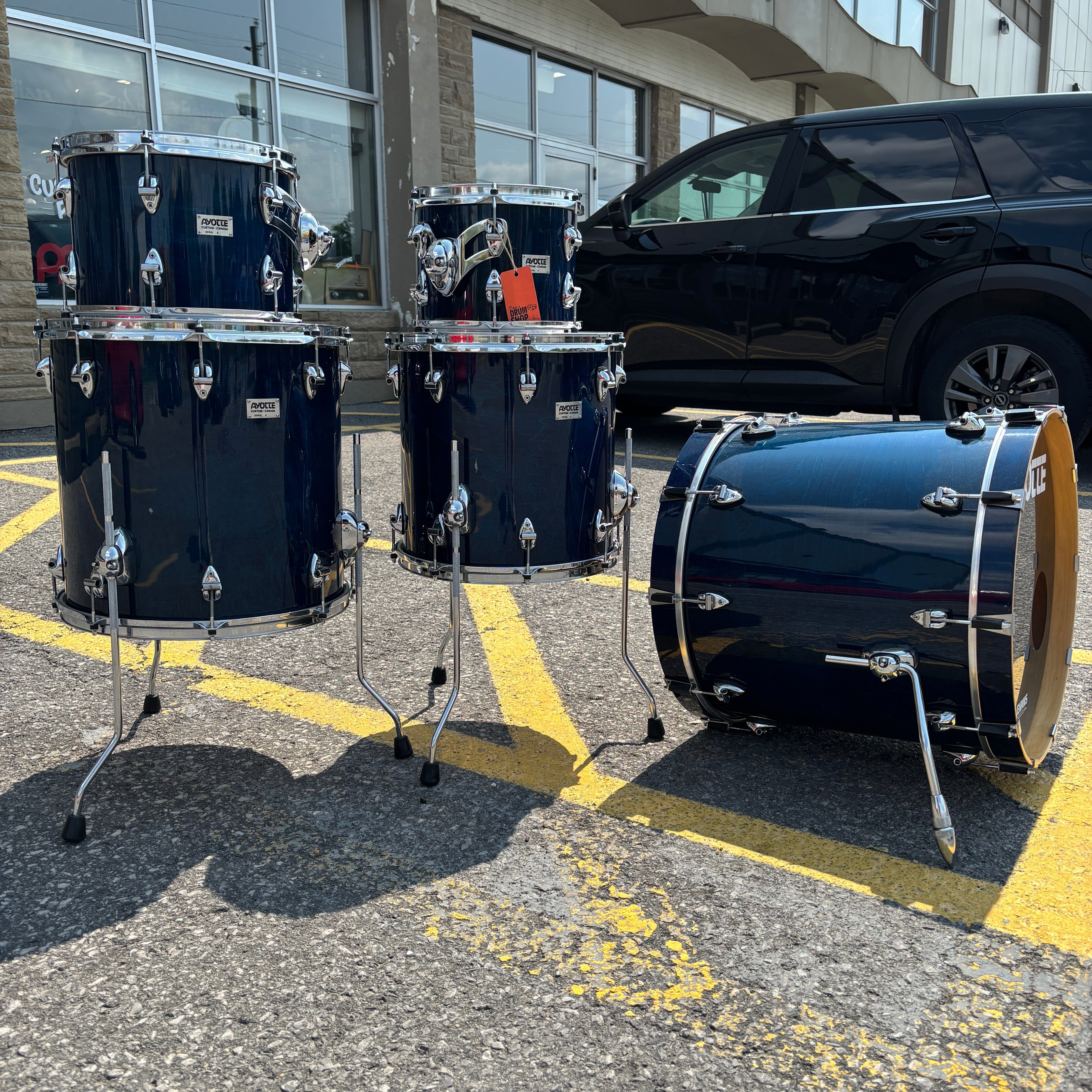 Ayotte 5 pc. Kit Ray Era 10/12/14/16/20 CONSIGNMENT DRUM KIT Ayotte