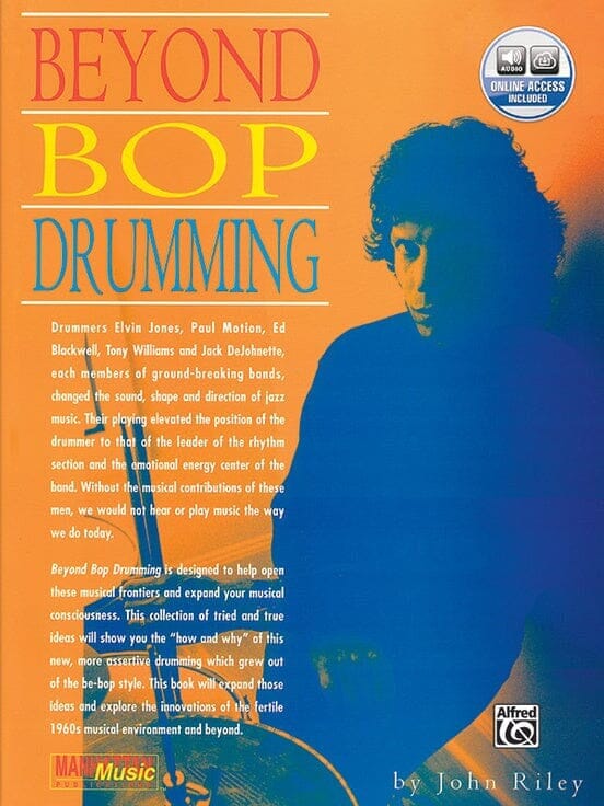 Beyond Bop Drumming, by John Riley (Used) BOOKS VIDEOS DVD MAGAZINE Alfred