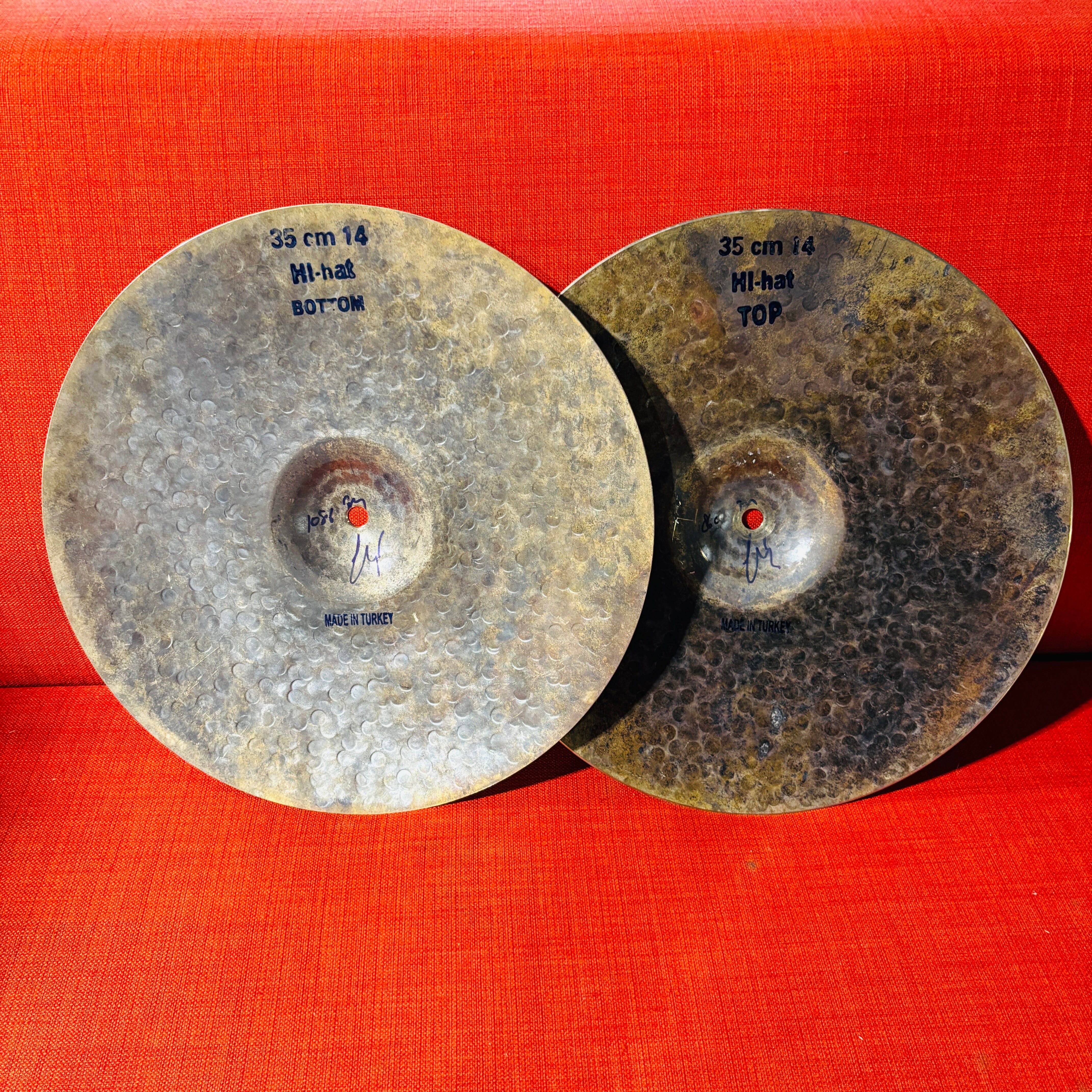 Bosphorus 14" Master Vintage Hi-Hats (BO-MV14-HH) USED CYMBALS OTHER Bosphorus