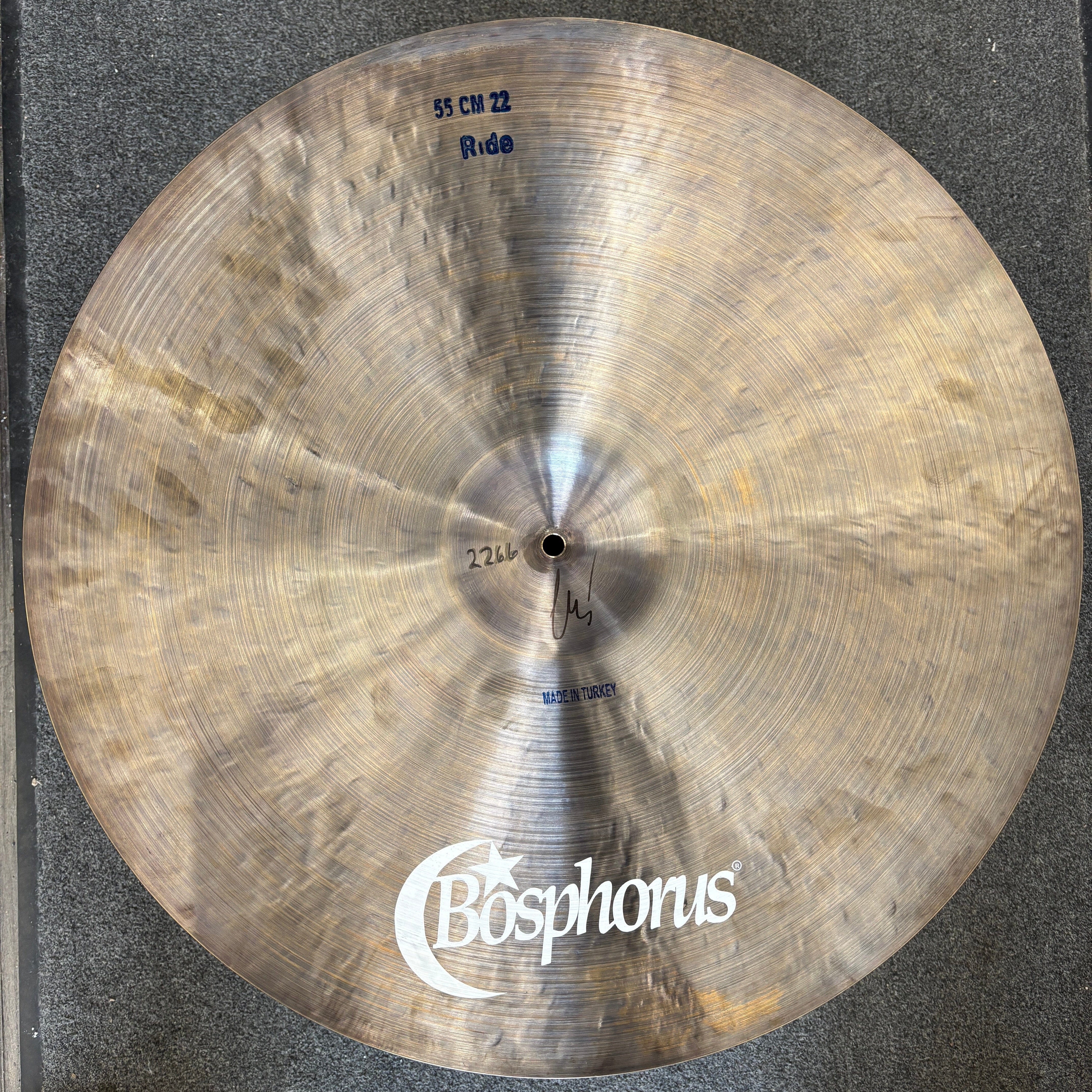 Bosphorus 22" 20th Anniversary Ride 2266gr (BO-20A22-R) NEW CYMBAL BOSPHORUS Bosphorus