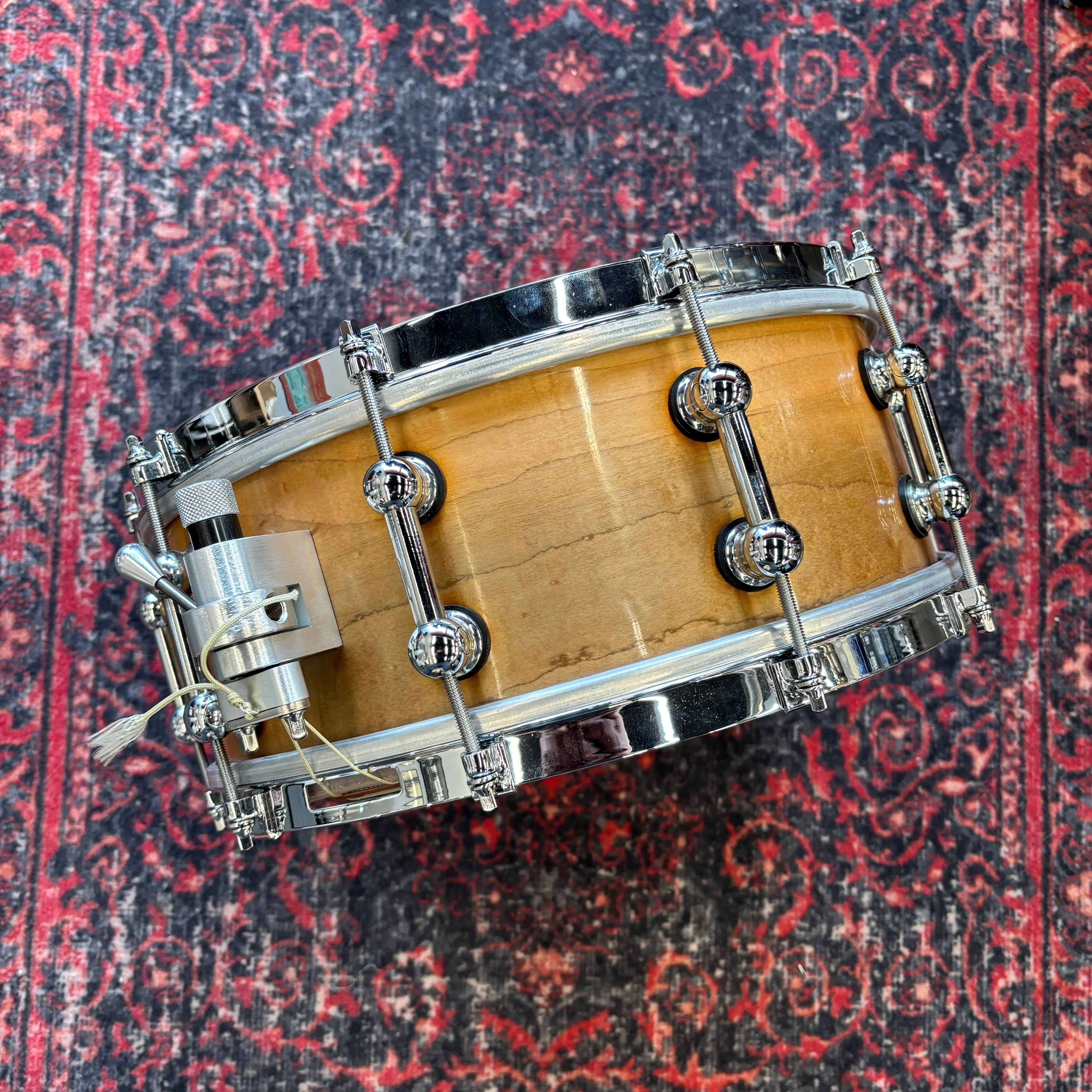 Custom Solid Steambent Shell Snare 5.5 x 14 CONSIGNMENT DRUM KIT custom