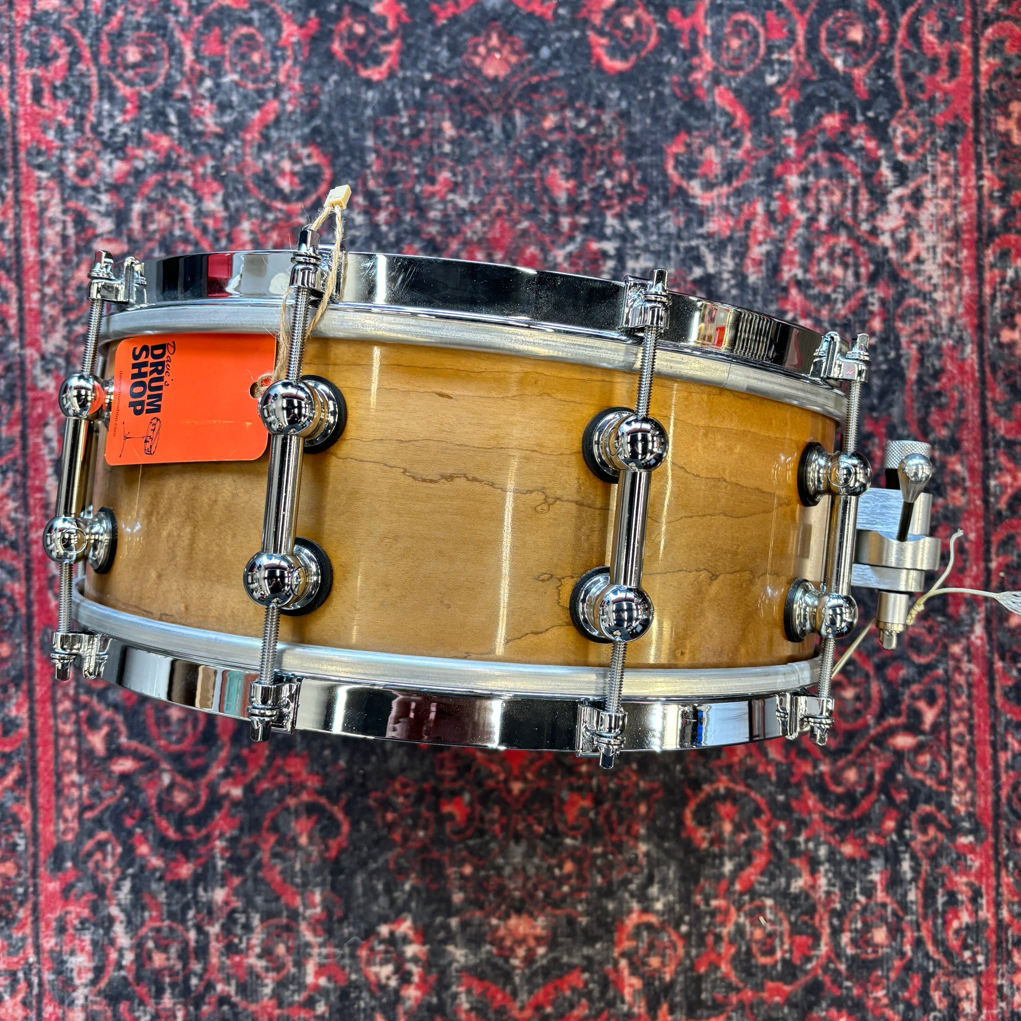 Custom Solid Steambent Shell Snare 5.5 x 14 CONSIGNMENT DRUM KIT custom