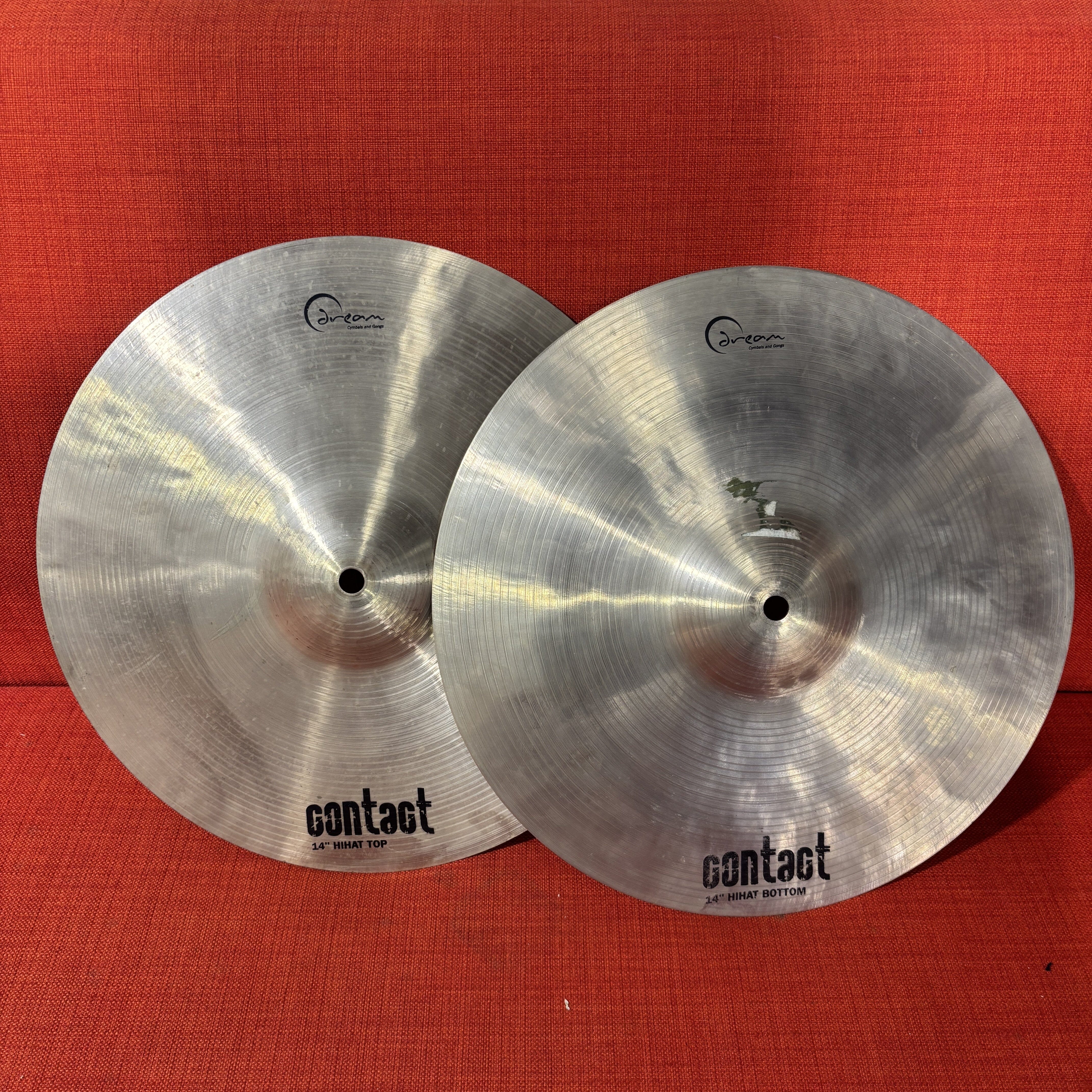 Dream Contact 14" Hi-Hat Cymbals - Used USED CYMBALS OTHER Dream