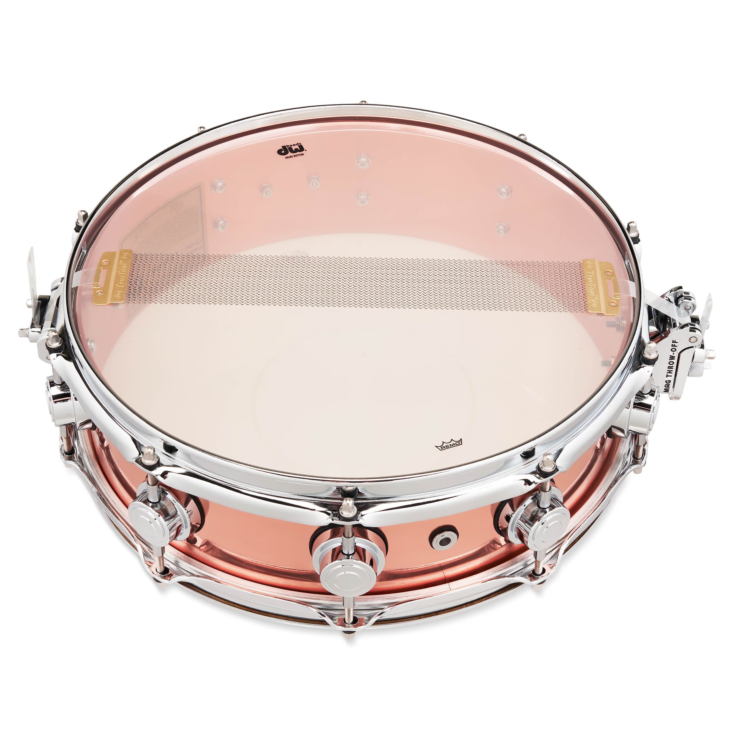 DW 4 x 14" Polished Copper Snare Drum (DCMC30414SCX714) NEW SNARE DRUMS DW