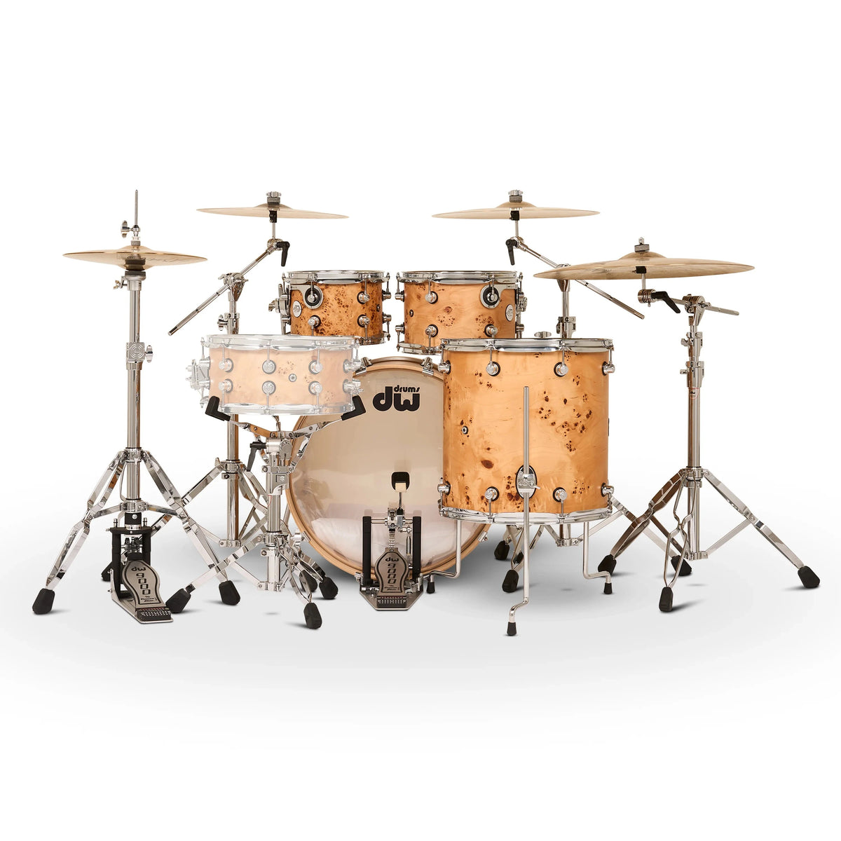 DW Design Mapa over Birch 4-Piece Kit, Limited (DDEM2214MB-L26) NEW DRUM KIT DW