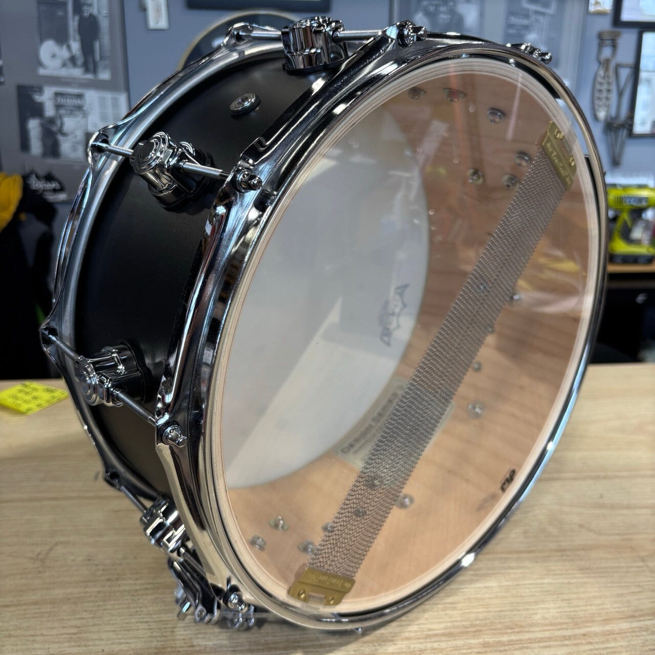 DW Design Series Snare 14x6.5 Charcoal USED SNARE DRUMS DW
