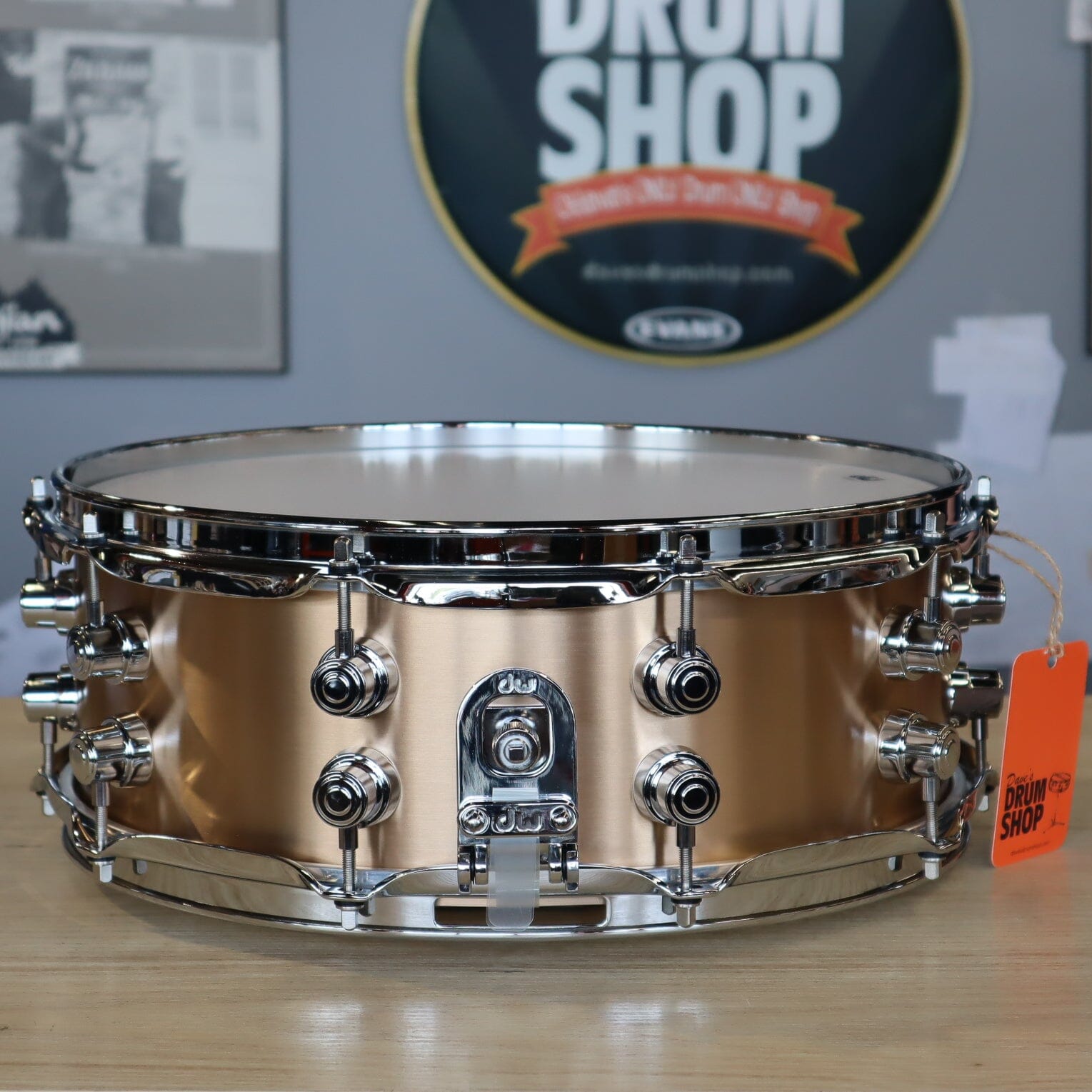 DW LIMITED EDITION LEFTCAST 5 x 14 #6 NEW SNARE DRUMS DW