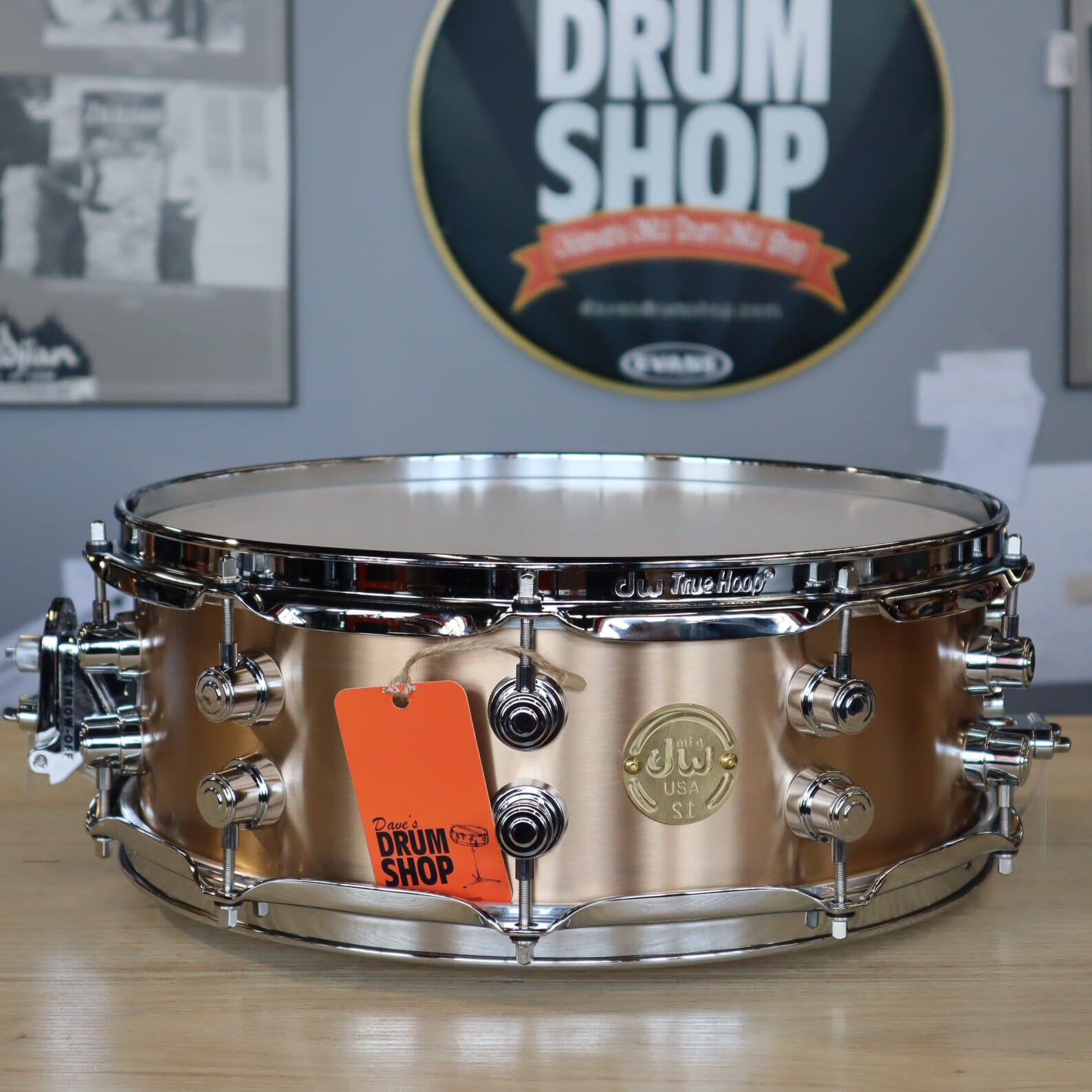 DW LIMITED EDITION LEFTCAST 5 x 14 #6 NEW SNARE DRUMS DW