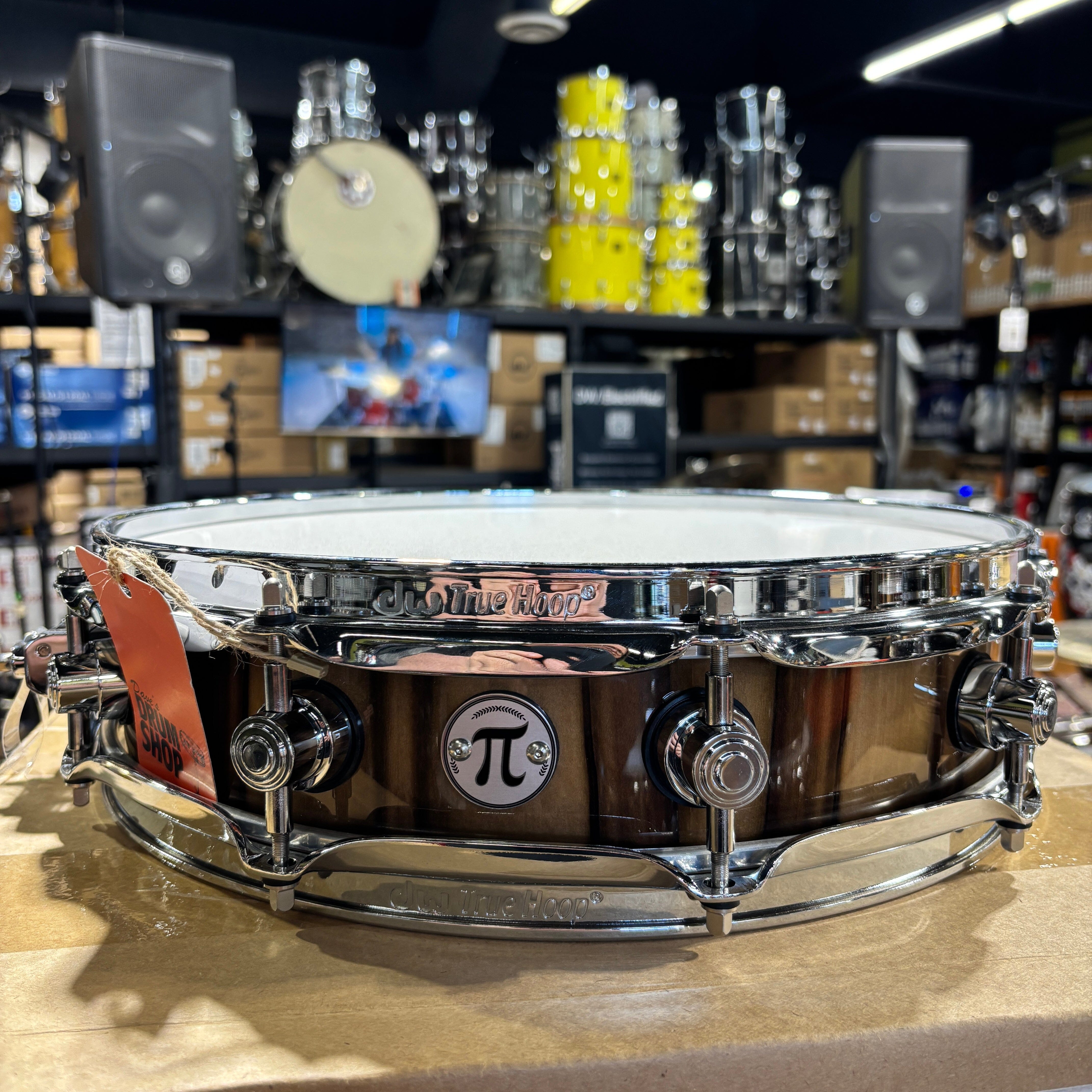 DW PI Snare CANDY BLACK BURST OVER TASMANIAN Maple 333 (DR363114SSC) NEW SNARE DRUMS DW