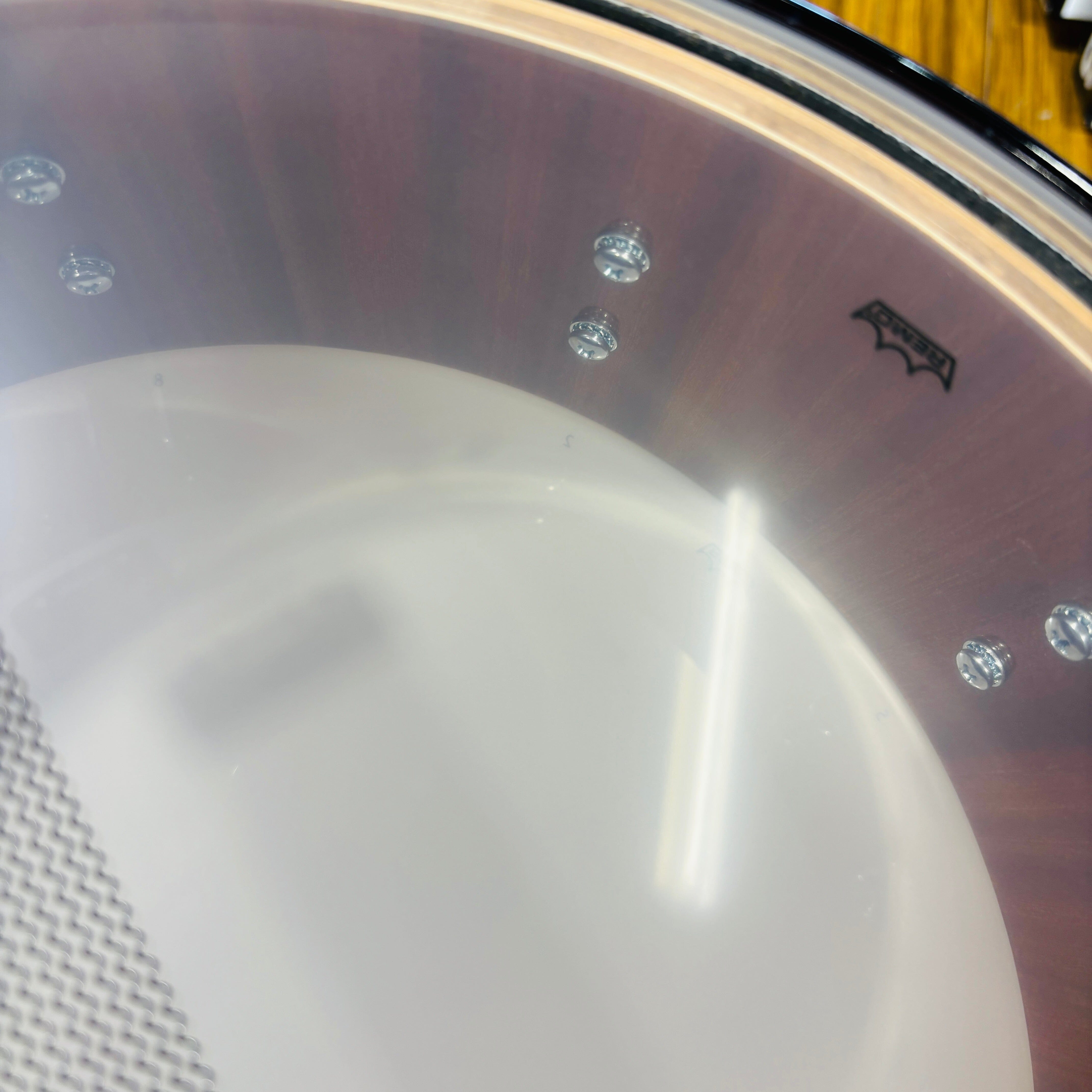 DW Snare Mahogany Gum Jazz Series Nickel Sparkle Glass (DRD10514SSC095) NEW SNARE DRUMS DW