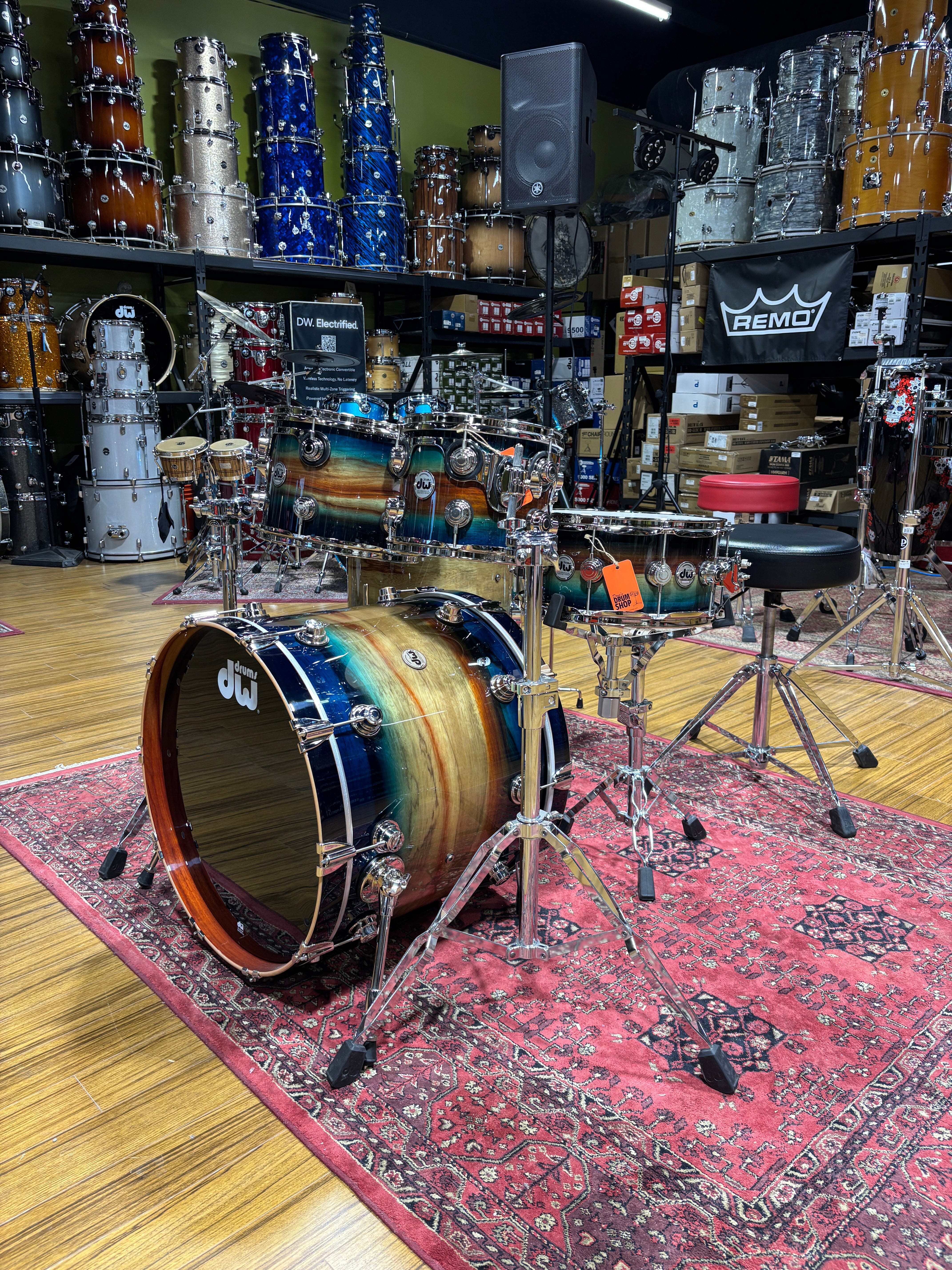 DW SonicPly Exotic Drum Kit 10/12/16/18/22 NEW DRUM KIT DW