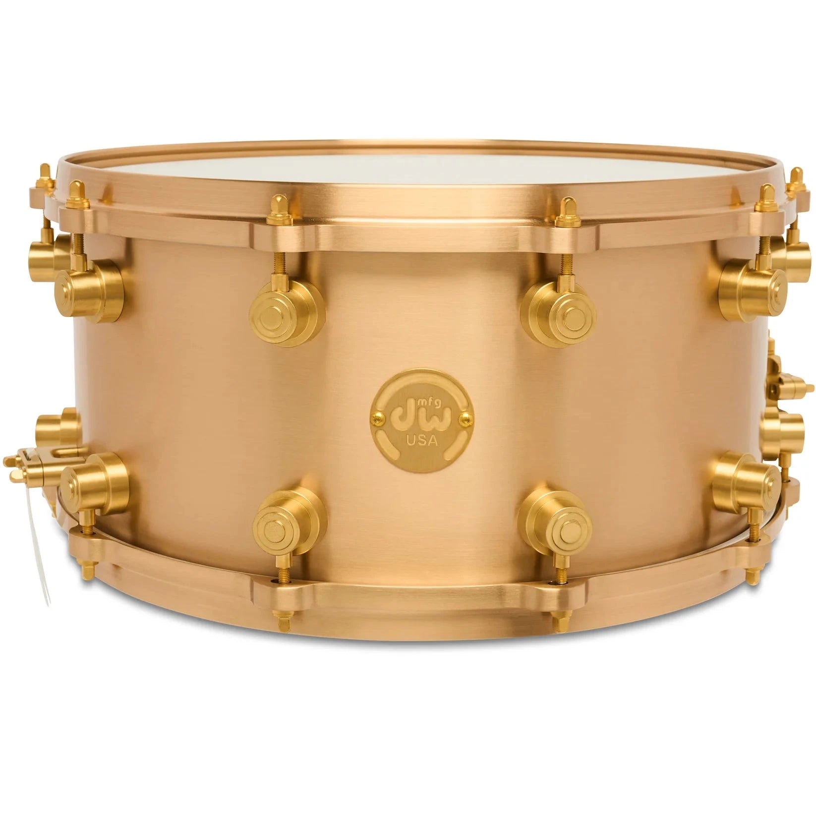 DW True-Cast Bronze Snare Drum, 7x14 (DRVZ0714STZ) NEW SNARE DRUMS DRUM WORKSHOP INC