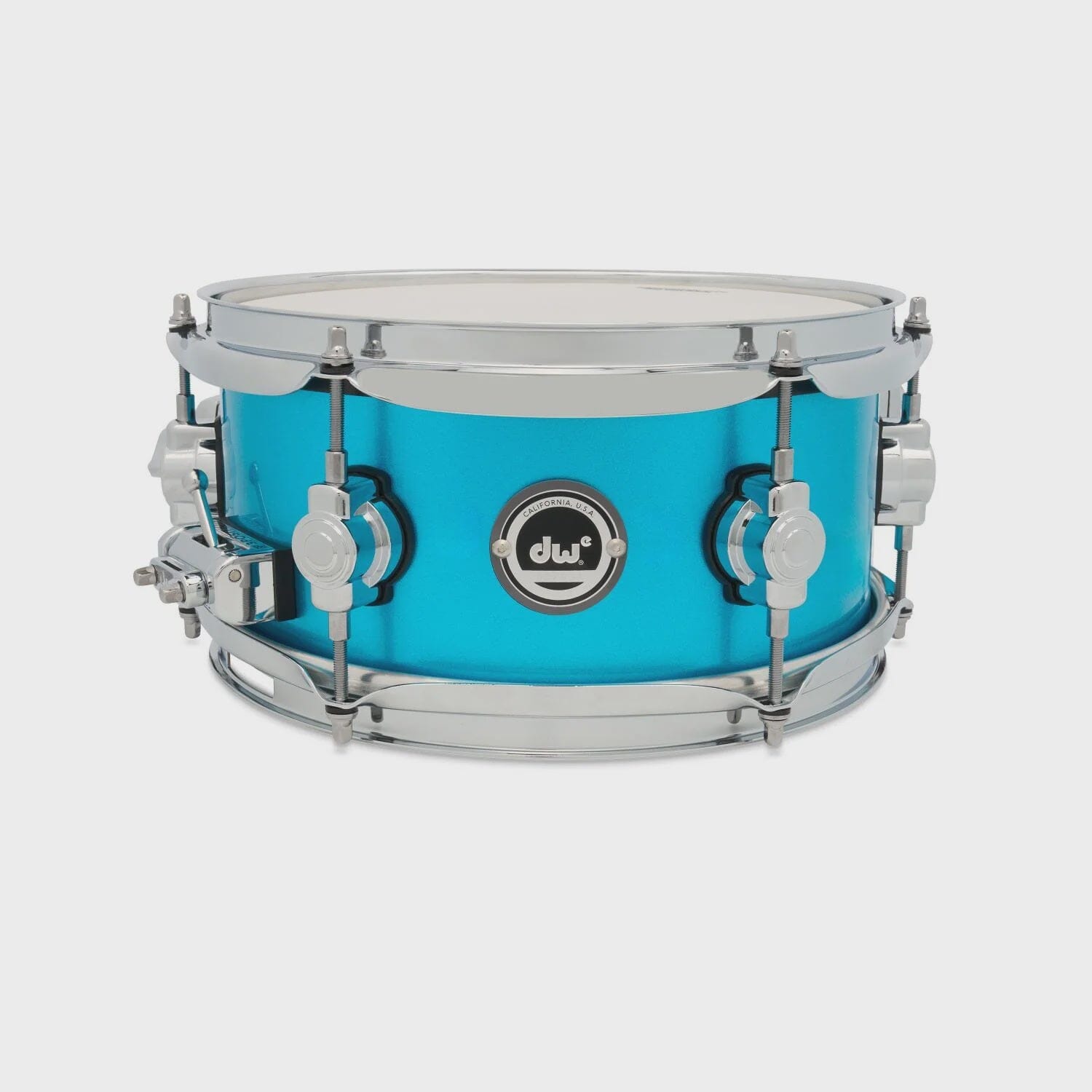 DWe 5x10 333 Electronic / Acoustic Snare, Laser Blue Metallic (DELC0510SDCLBMH) NEW SNARE DRUMS DWe