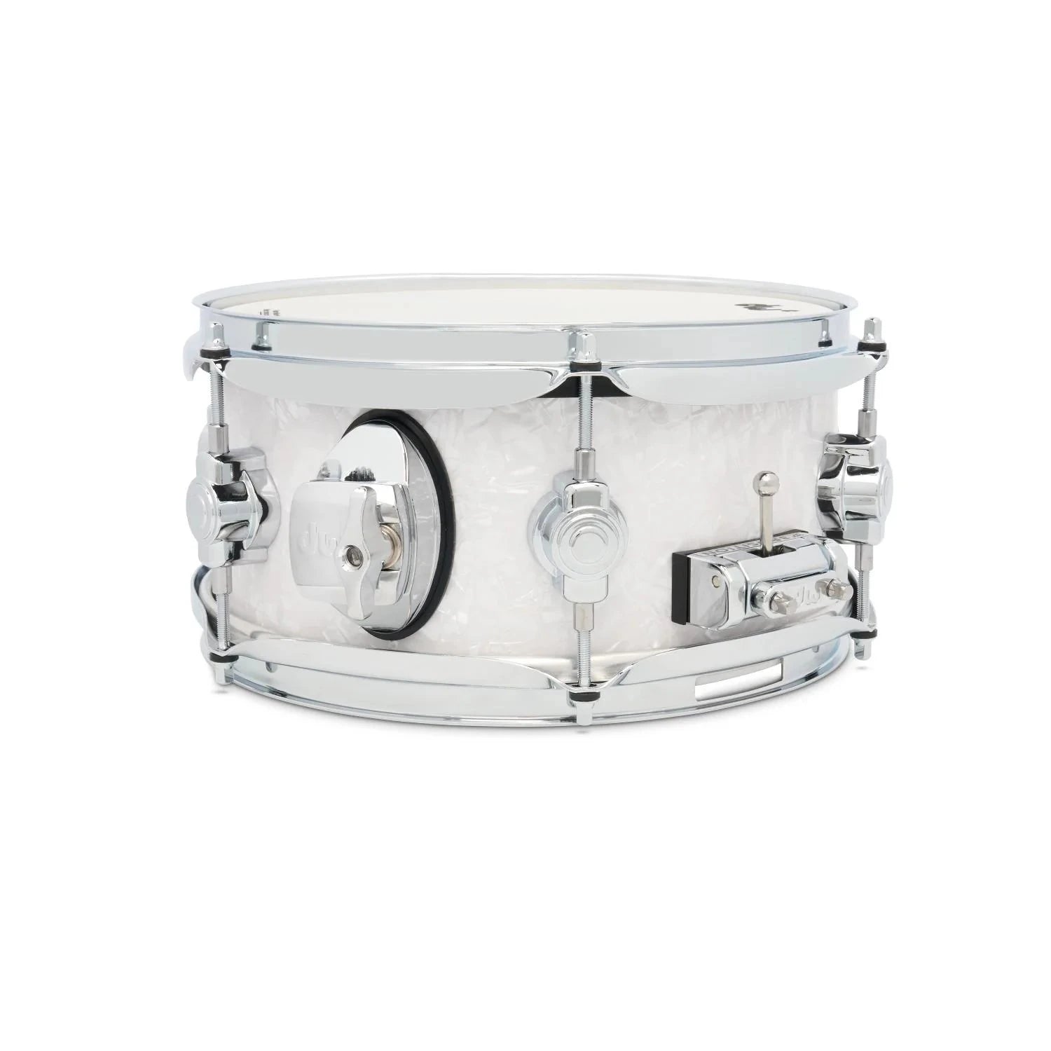 DWe 5x10 Snare, White Marine w/ DrumLink Hub (DEFP0510SDCWMH) New Electronics DWe
