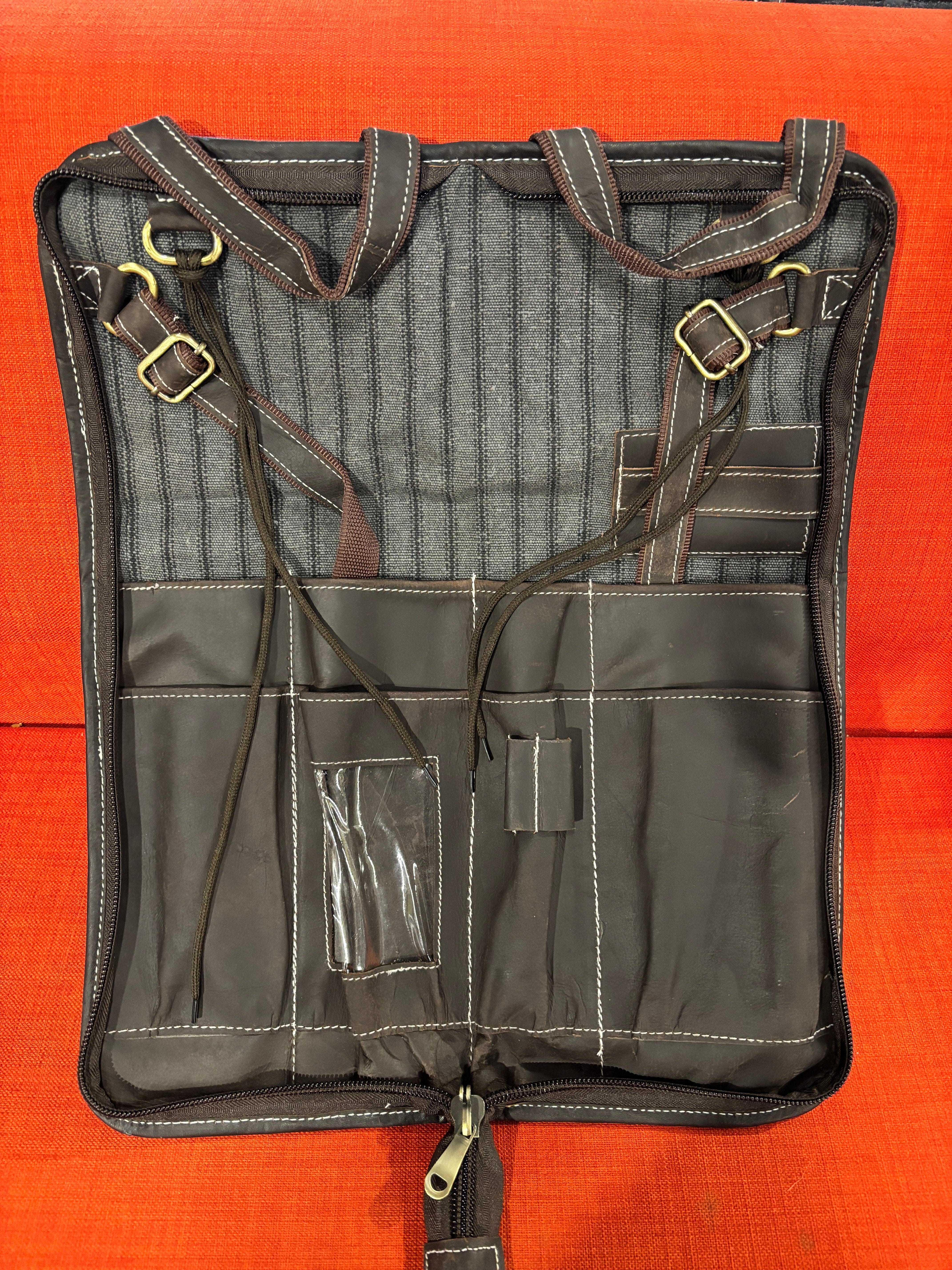 Ebenor Leather Stick Bag Made in Canada stick bag Ebenor