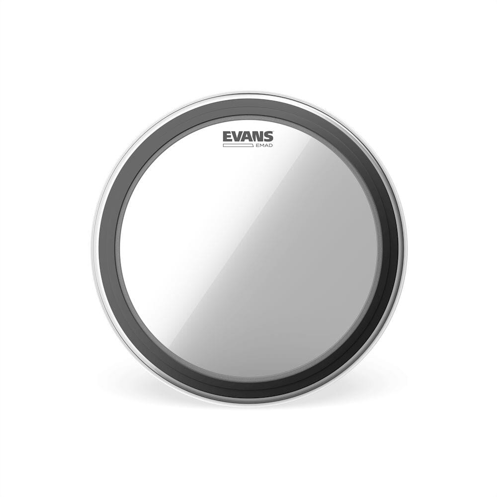 Evans 16" Clear Bass Drum Head, Bass Hoop (BD16EMAD) DRUM SKINS evans