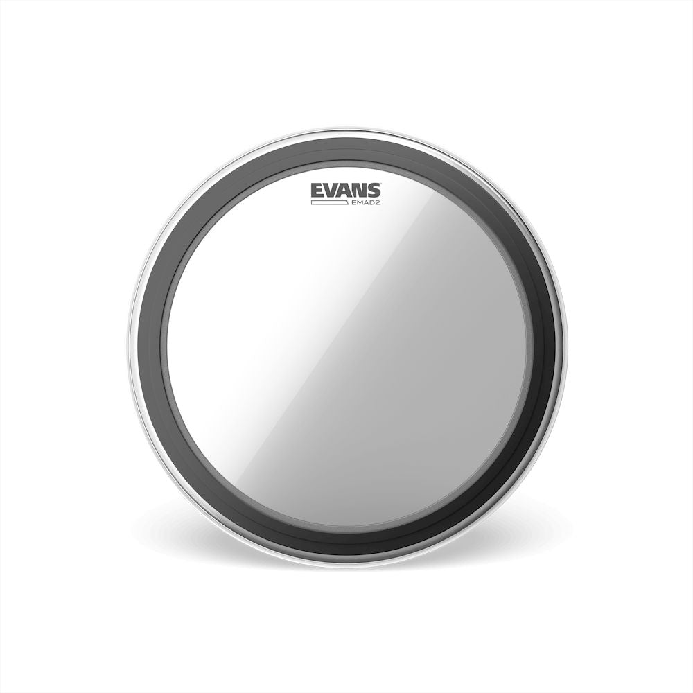 Evans 24" EMAD2 Clear Bass Drum Head (BD24EMAD2) DRUM SKINS evans