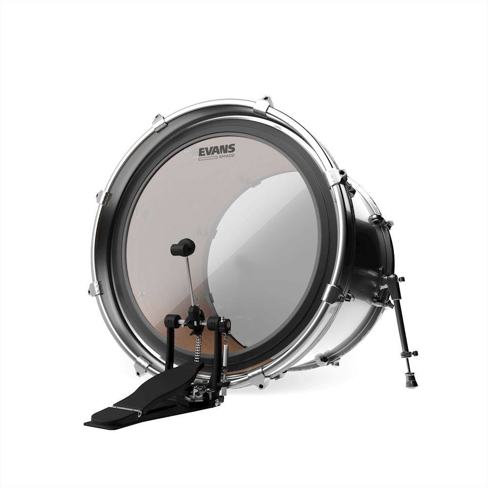 Evans 24" EMAD2 Clear Bass Drum Head (BD24EMAD2) DRUM SKINS evans