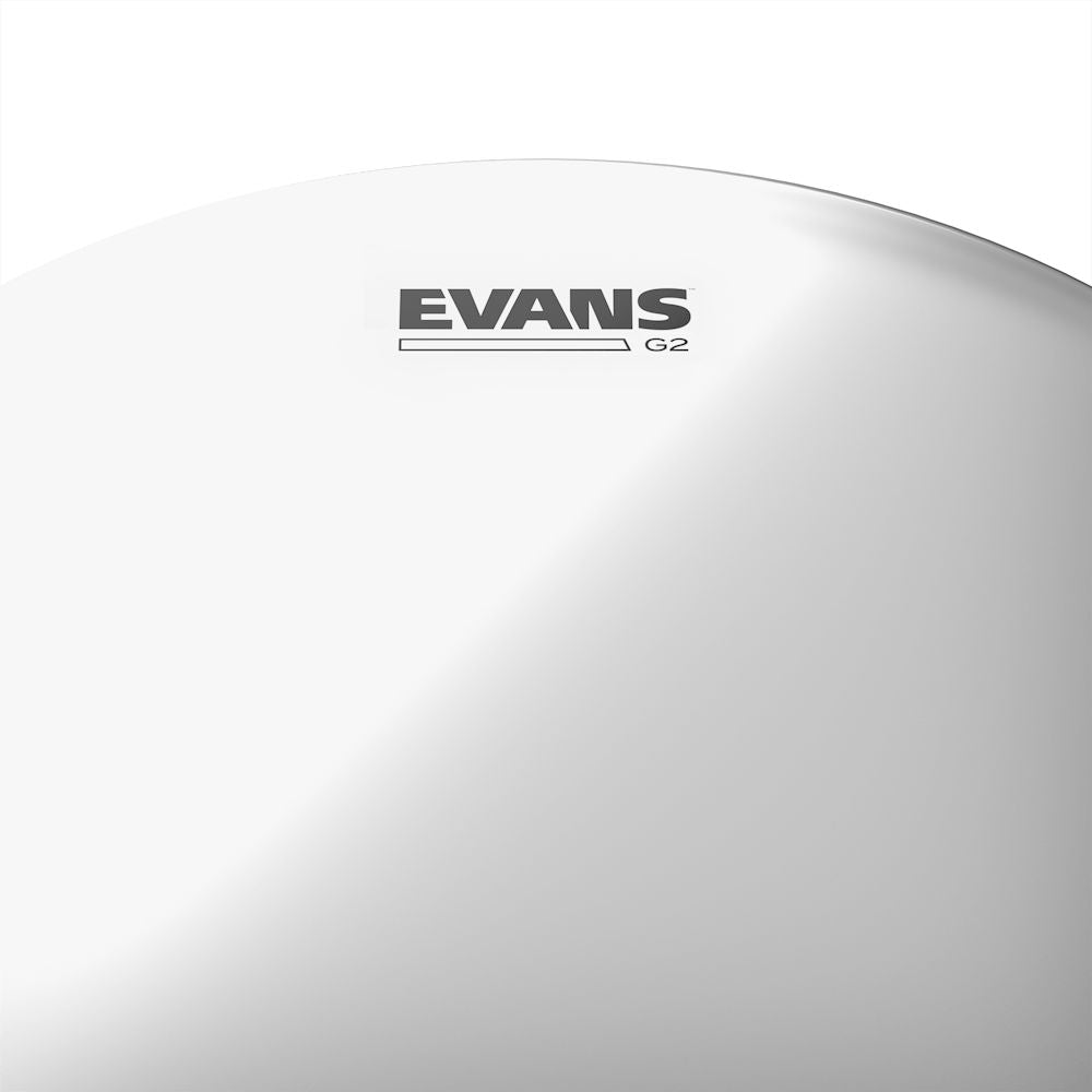 Evans G2 Clear Tom Drum Heads Clear Fusion Pack 10", 12", 14 w/ 14" HD Dry Snare Batter (EPP-G2HDD-F) DRUM SKINS evans