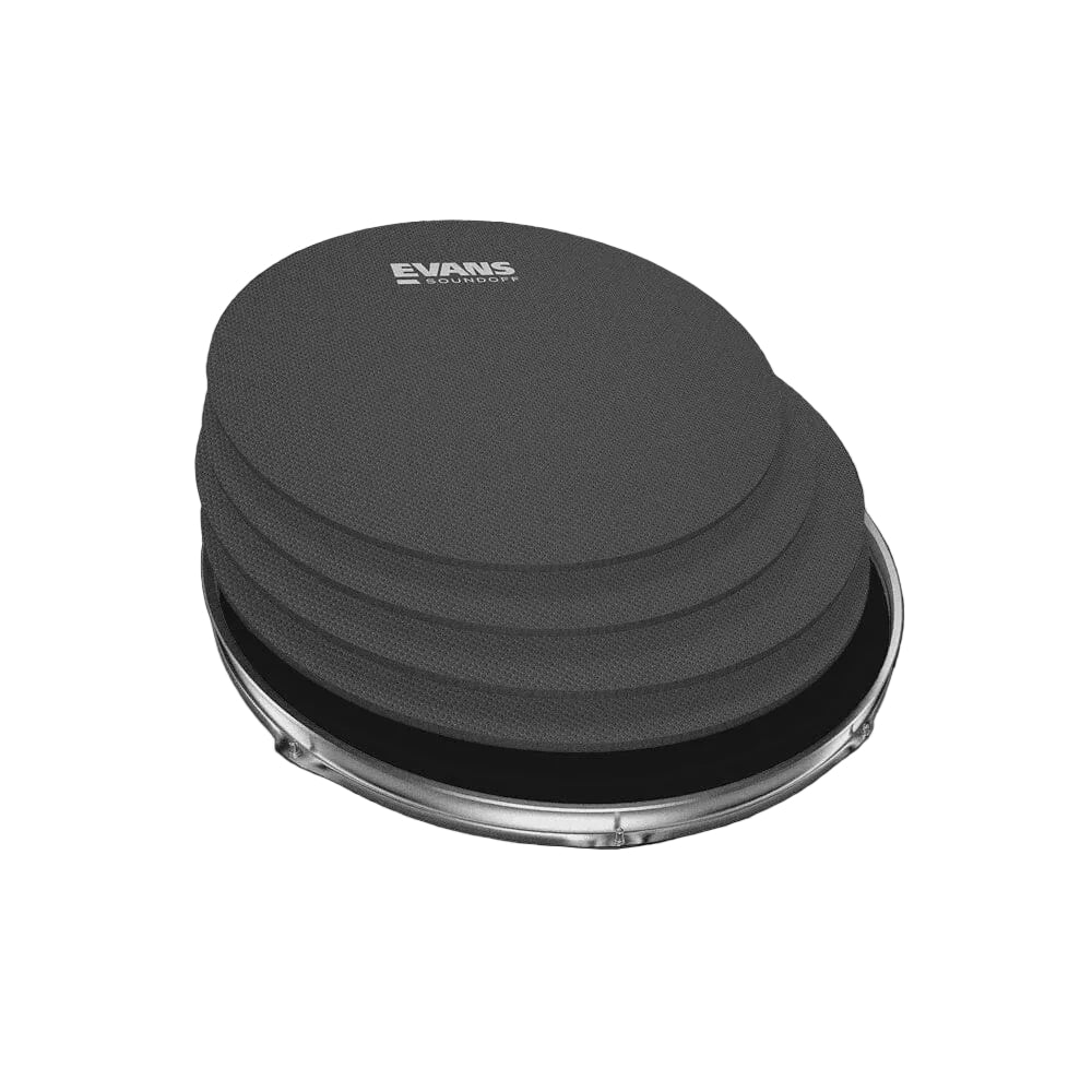 Evans SoundOff Fusion Pack 10", 12", 14", 14" (SO-0244) DRUM SKINS evans