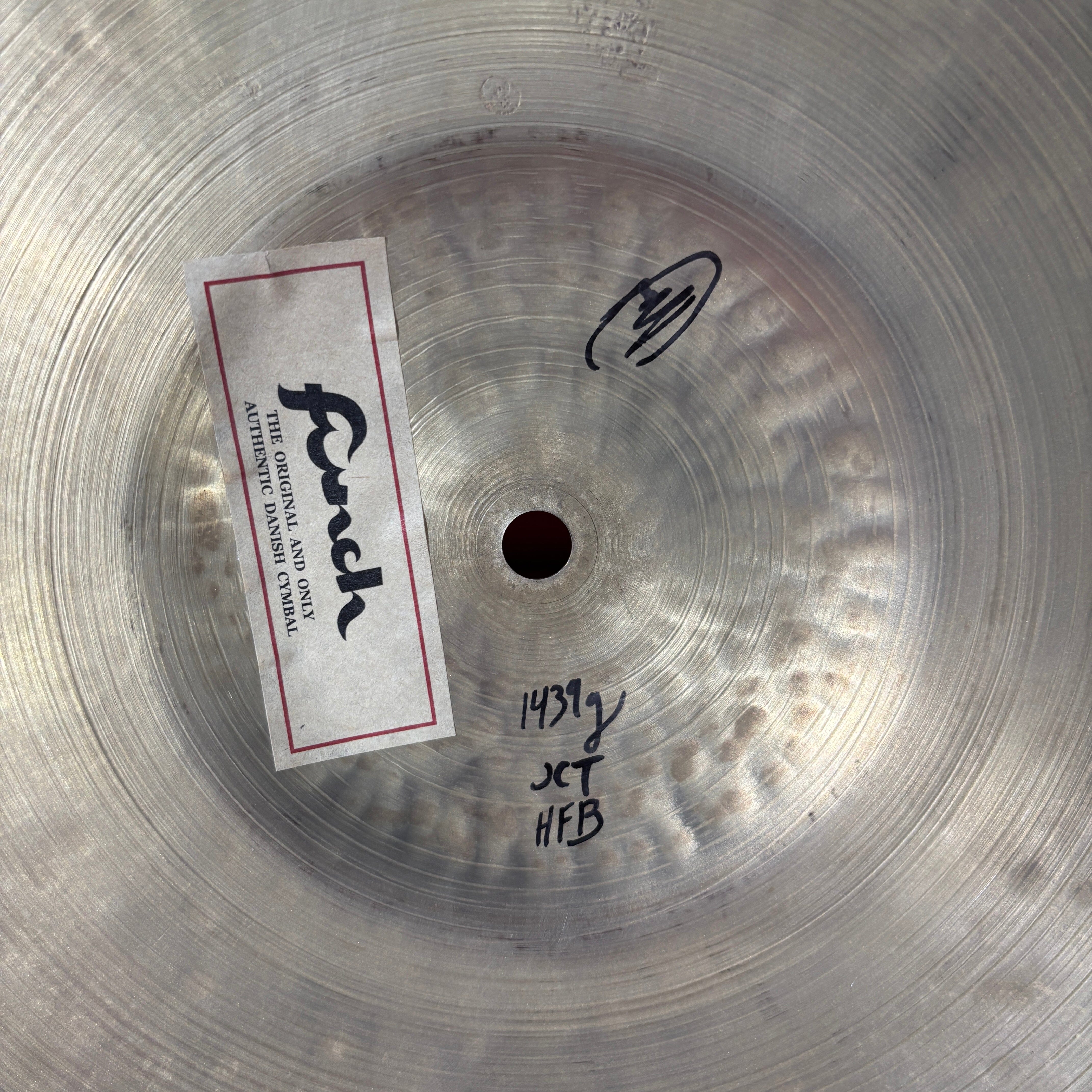 Funch 18" Jimmy Cobb Tribute 1439g NEW CYMBALS OTHER Funch