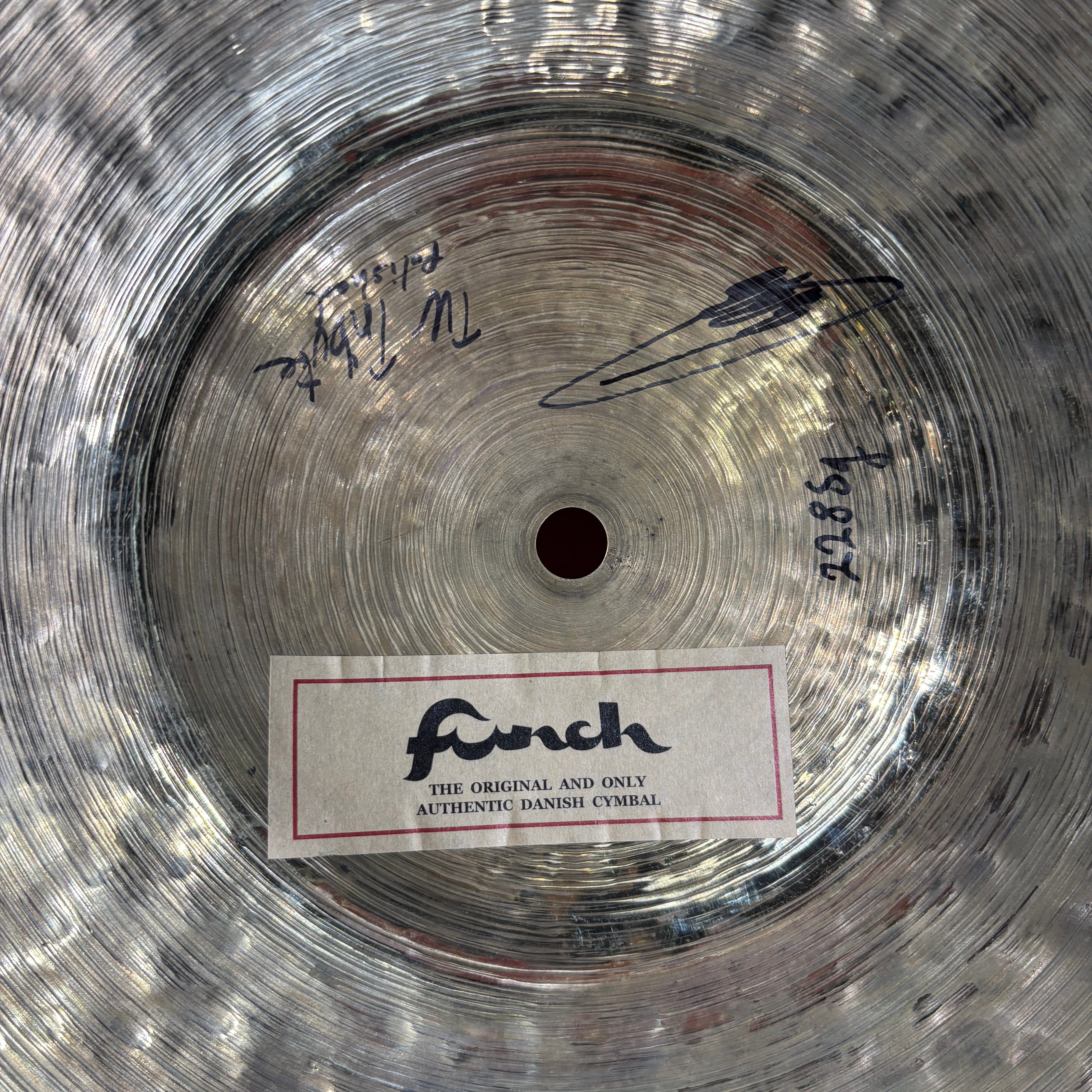 Funch 22" TW Tribute Polished 2285g NEW CYMBALS OTHER Funch