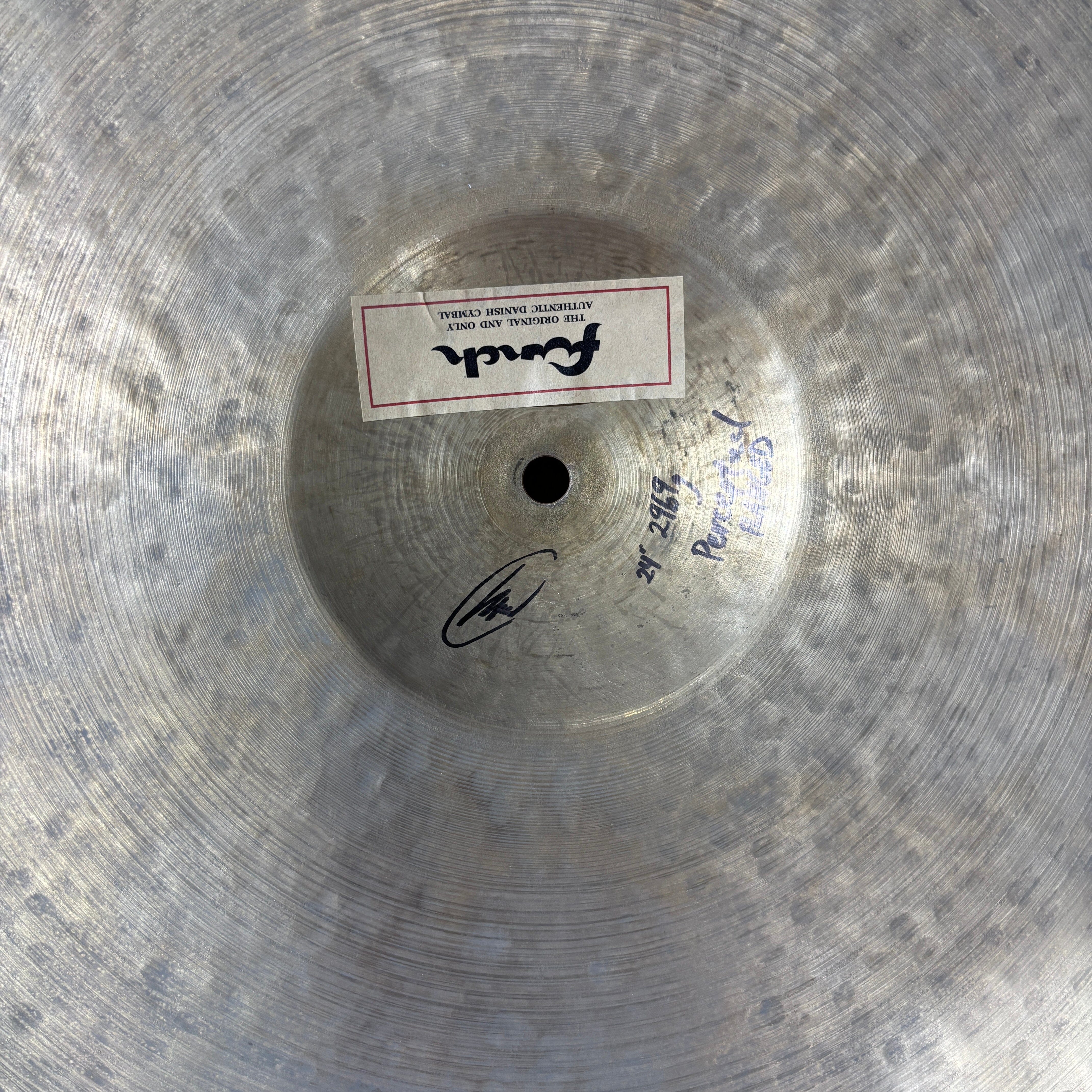 Funch 24" Perceptual Flanged 2969g NEW CYMBALS OTHER Funch