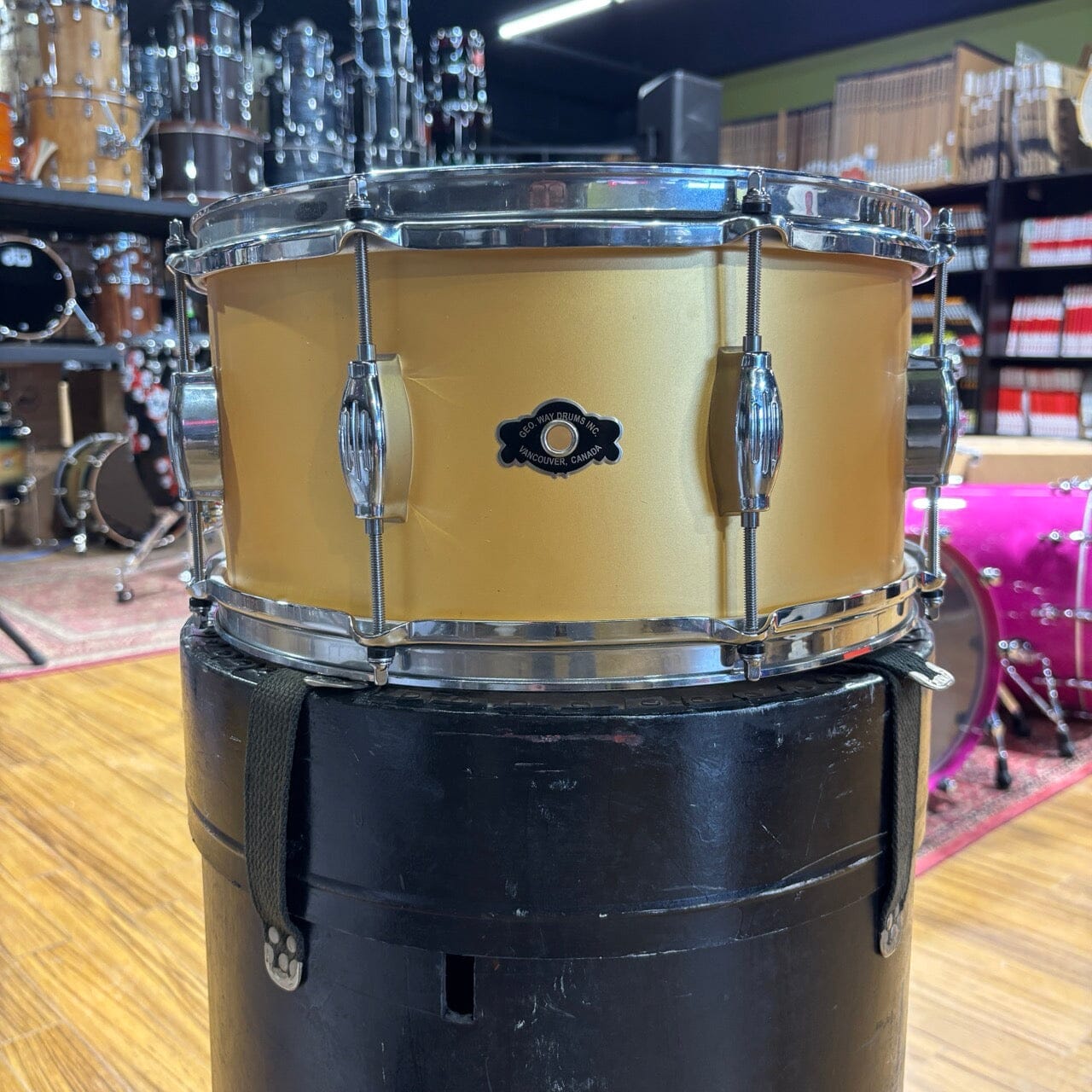 George Way Studio Gold 7 x 14 USED SNARE DRUMS George Way