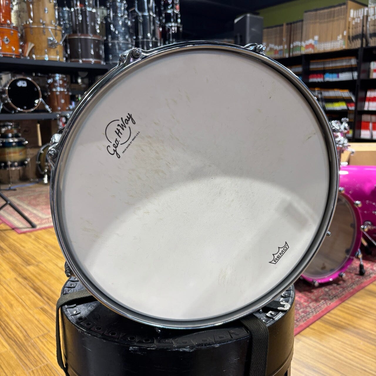 George Way Studio Gold 7 x 14 USED SNARE DRUMS George Way