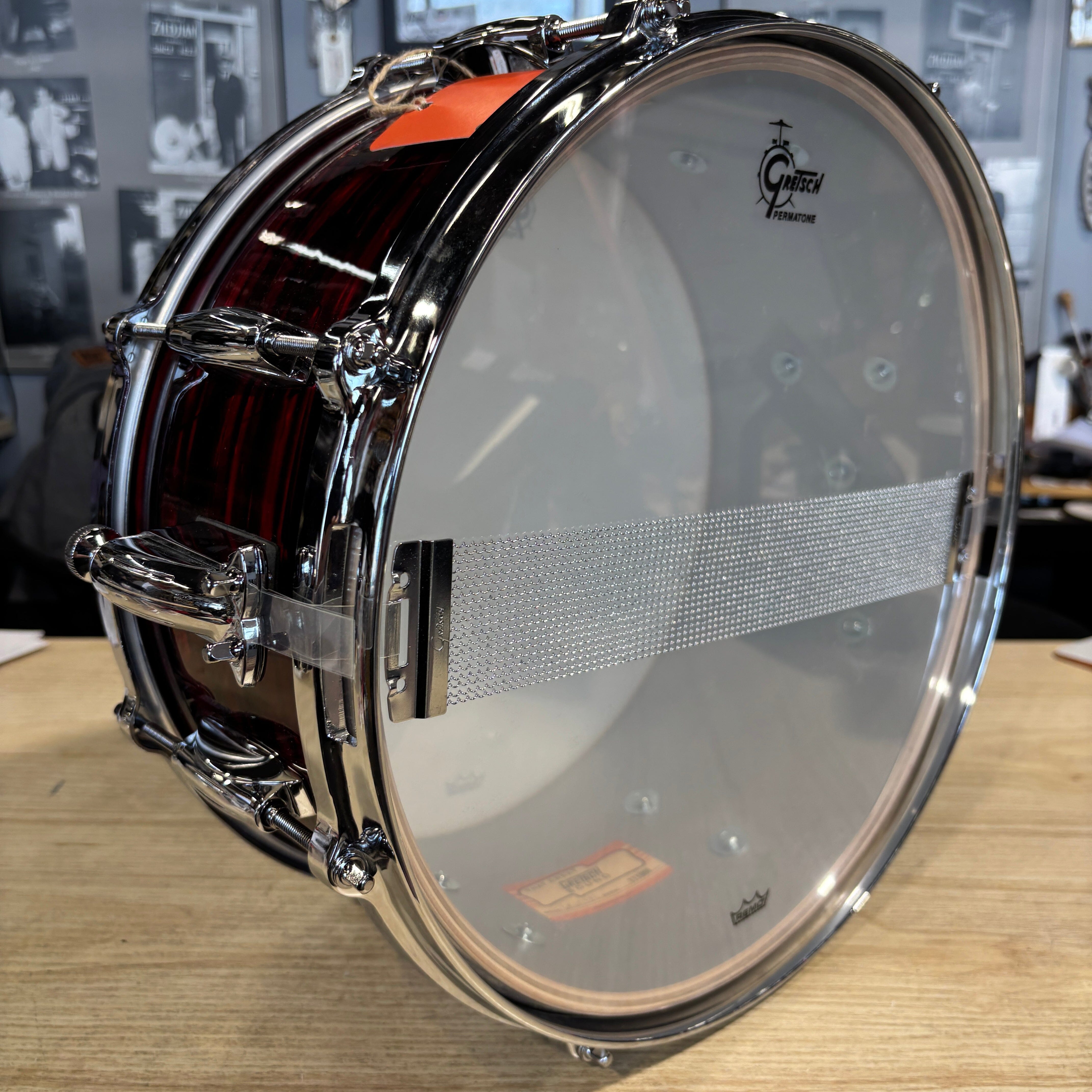 Gretsch 6.5 x 14 - 8 Lug Snare Drum Ruby Red Pearl Snare Drum Gretsch