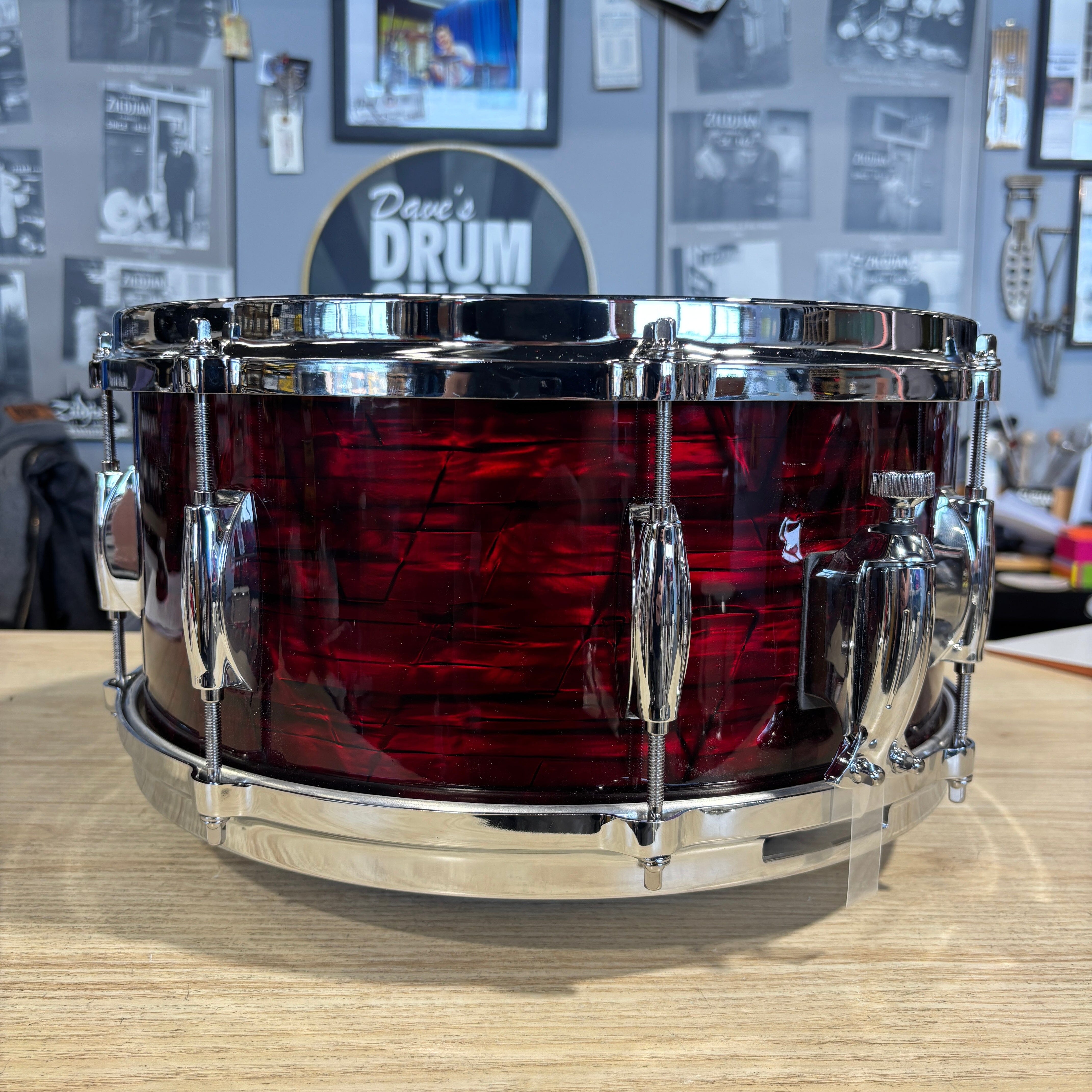Gretsch 6.5 x 14 - 8 Lug Snare Drum Ruby Red Pearl Snare Drum Gretsch